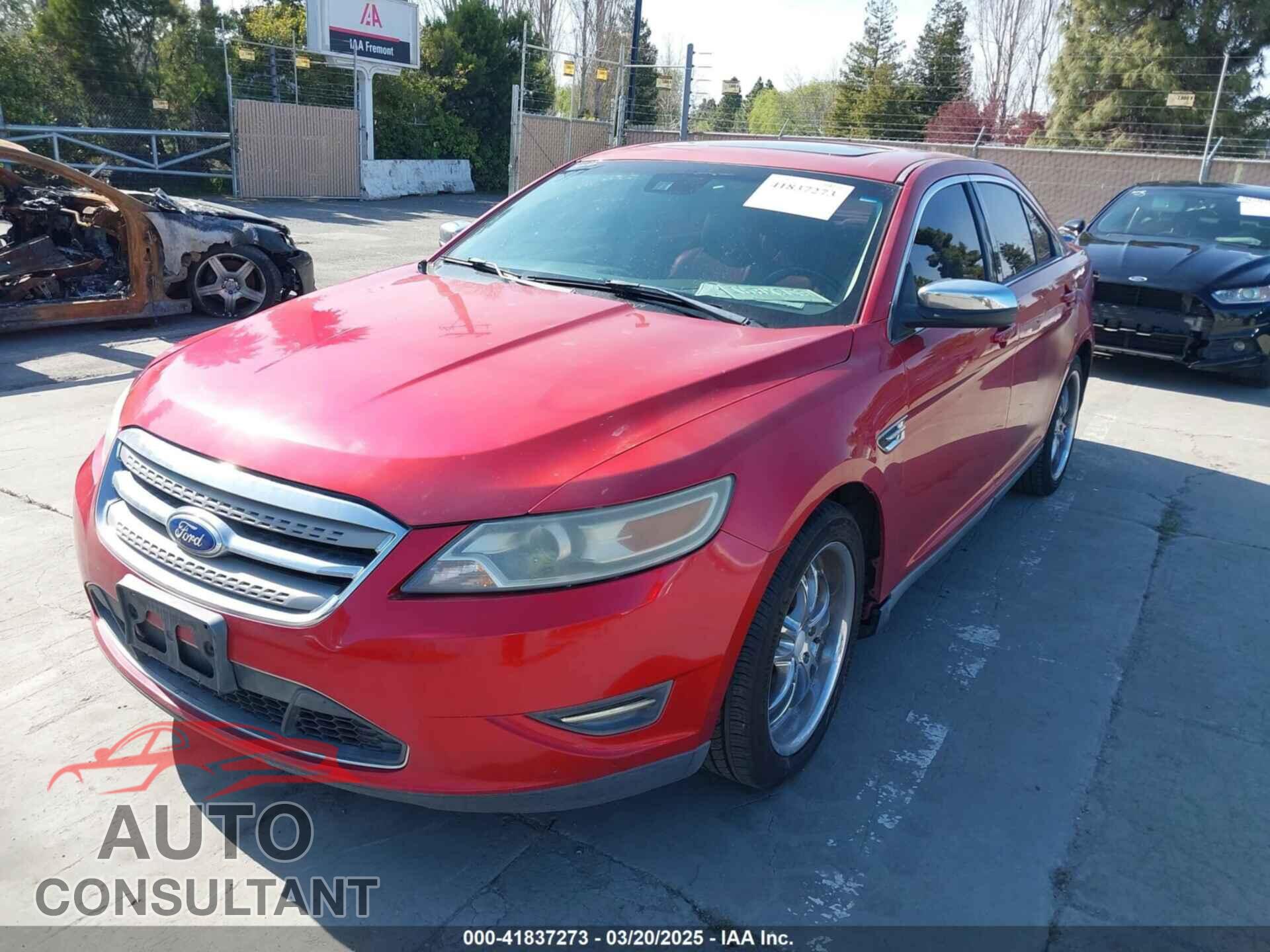 FORD TAURUS 2012 - 1FAHP2FW2CG106750
