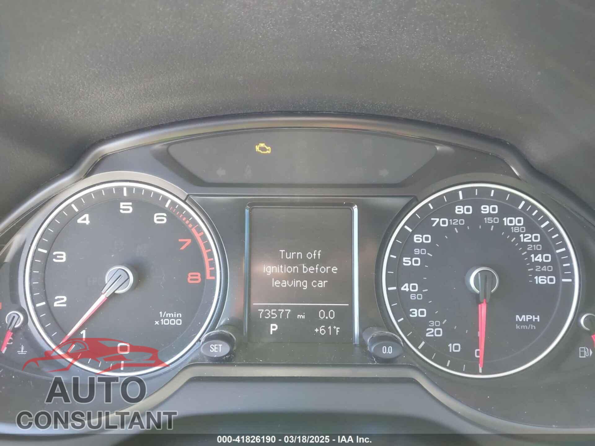 AUDI Q5 2011 - WA1CFAFP7BA051864