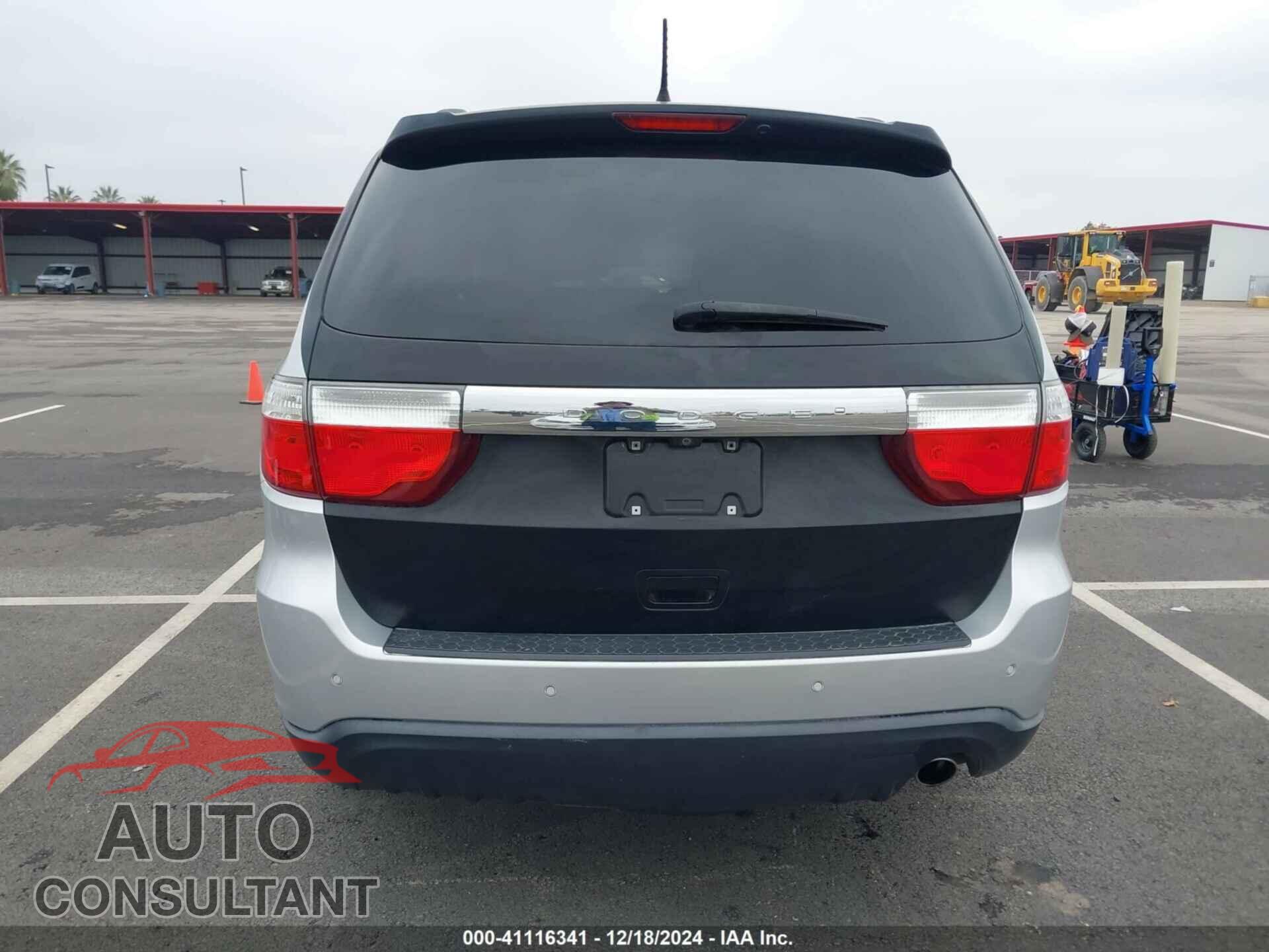 DODGE DURANGO 2012 - 1C4RDJDG9CC153049
