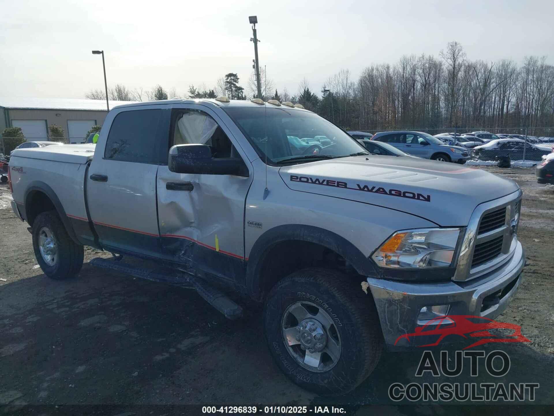 DODGE RAM 2500 2010 - 3D7TT2CT9AG164856