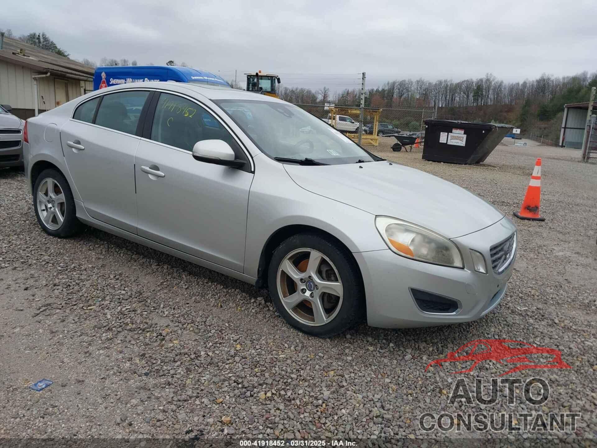 VOLVO S60 2012 - YV1622FS7C2141904