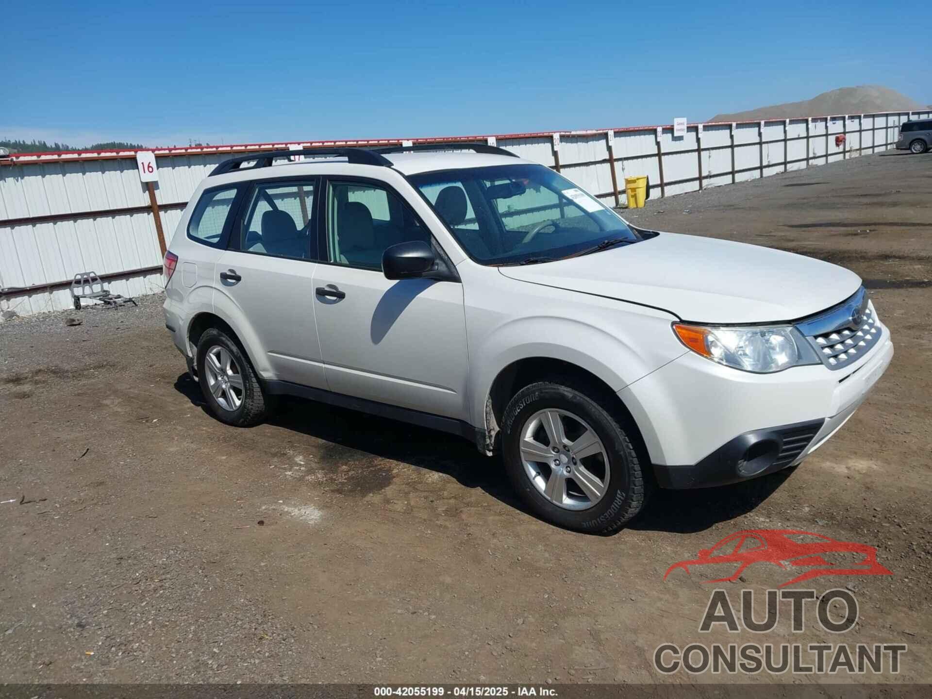 SUBARU FORESTER 2012 - JF2SHABC1CH454957