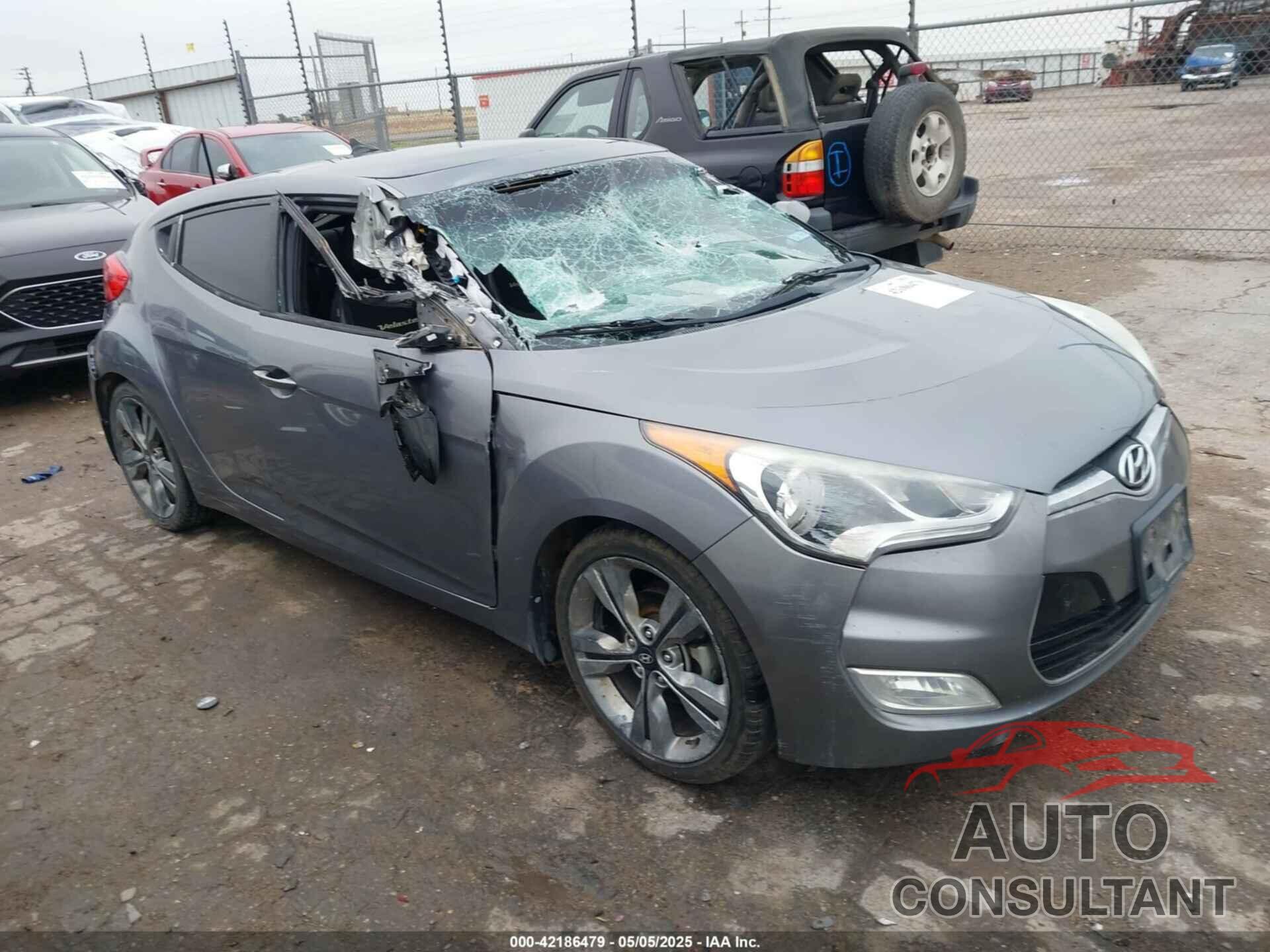 HYUNDAI VELOSTER 2016 - KMHTC6AD3GU248363