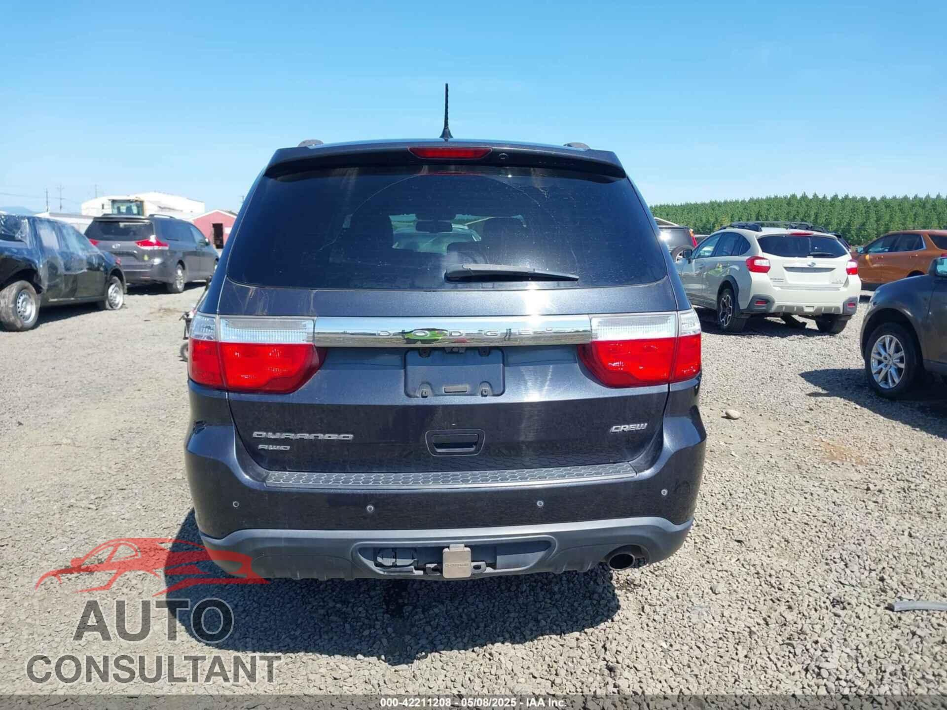 DODGE DURANGO 2012 - 1C4RDJDG4CC322555