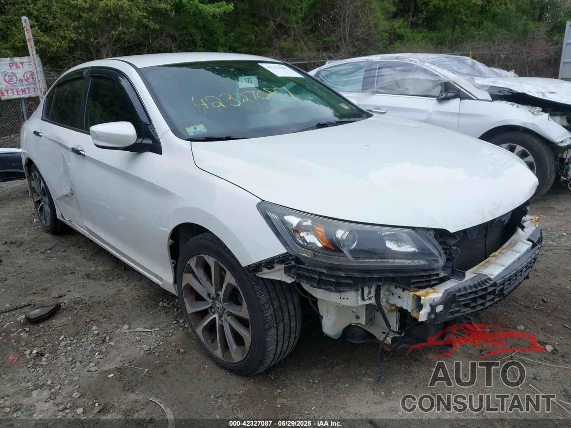 HONDA ACCORD 2015 - 1HGCR2F50FA088487