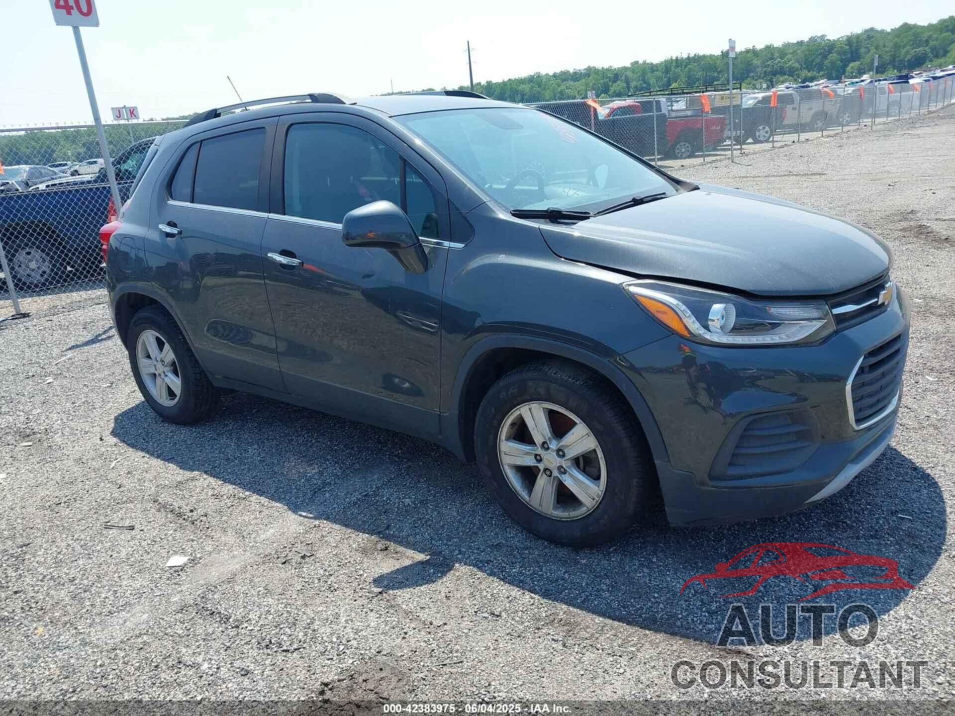 CHEVROLET TRAX 2017 - KL7CJLSB9HB201239