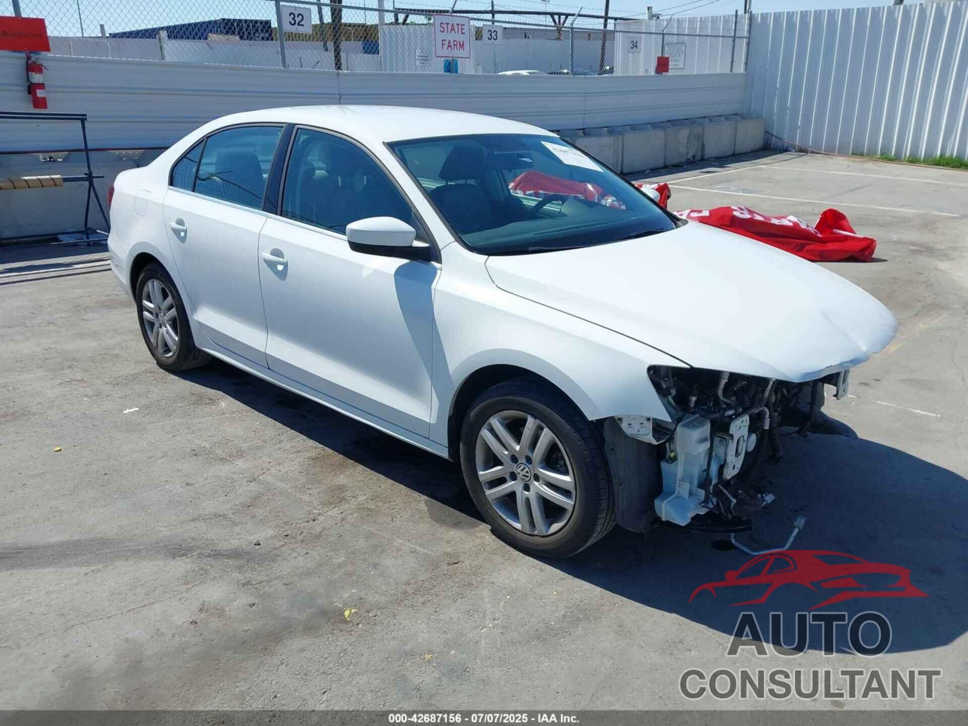 VOLKSWAGEN JETTA 2017 - 3VW2B7AJ0HM356506