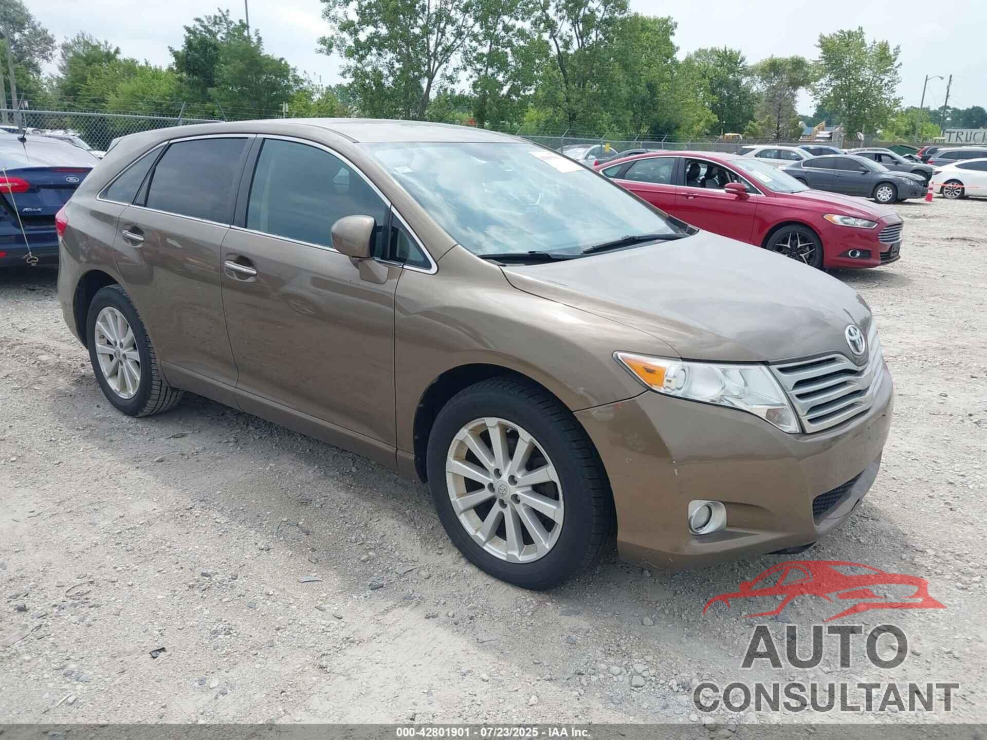 TOYOTA VENZA 2010 - 4T3ZA3BB3AU035245