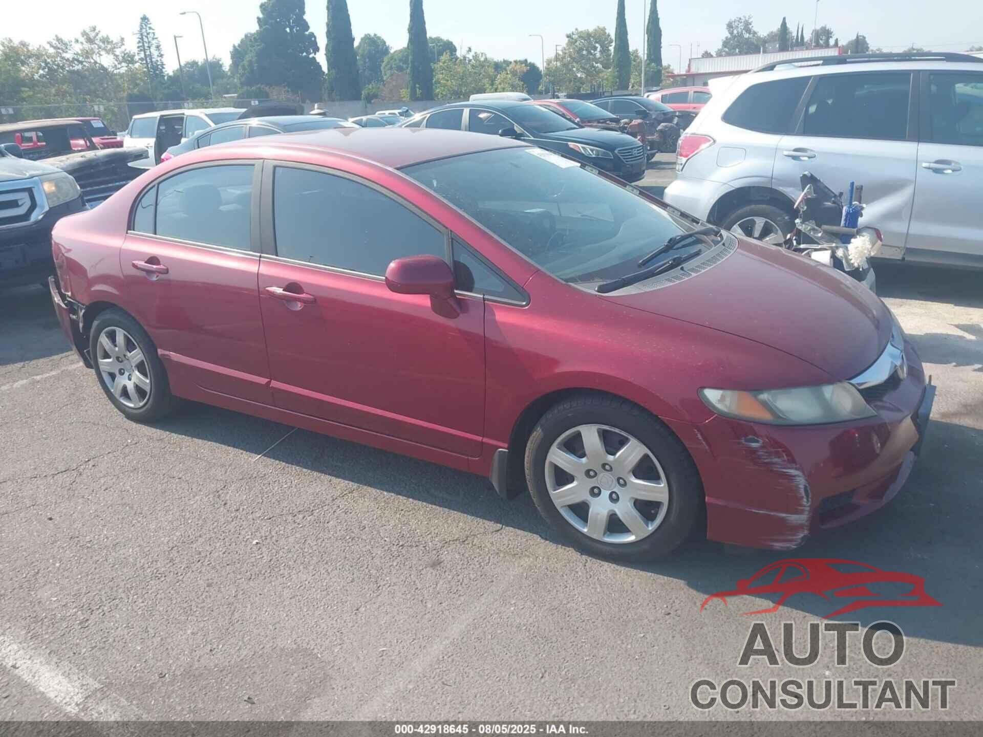 HONDA CIVIC 2009 - 1HGFA16509L015742