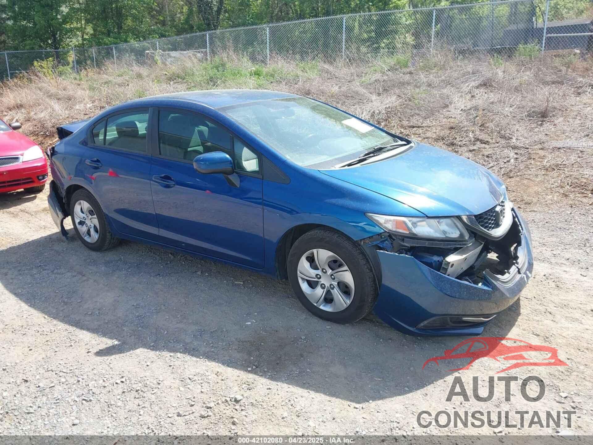 HONDA CIVIC 2014 - 19XFB2F9XEE209265