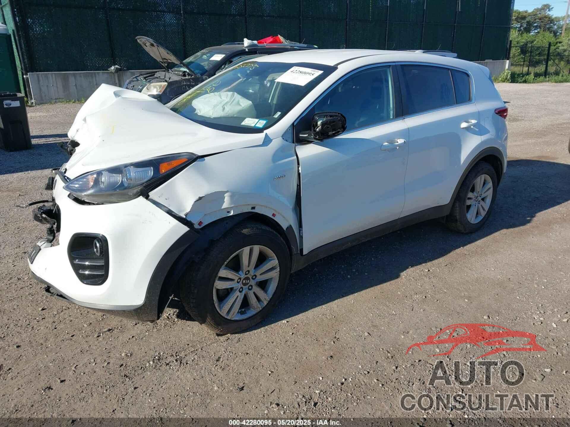 KIA SPORTAGE 2019 - KNDPMCAC5K7608992