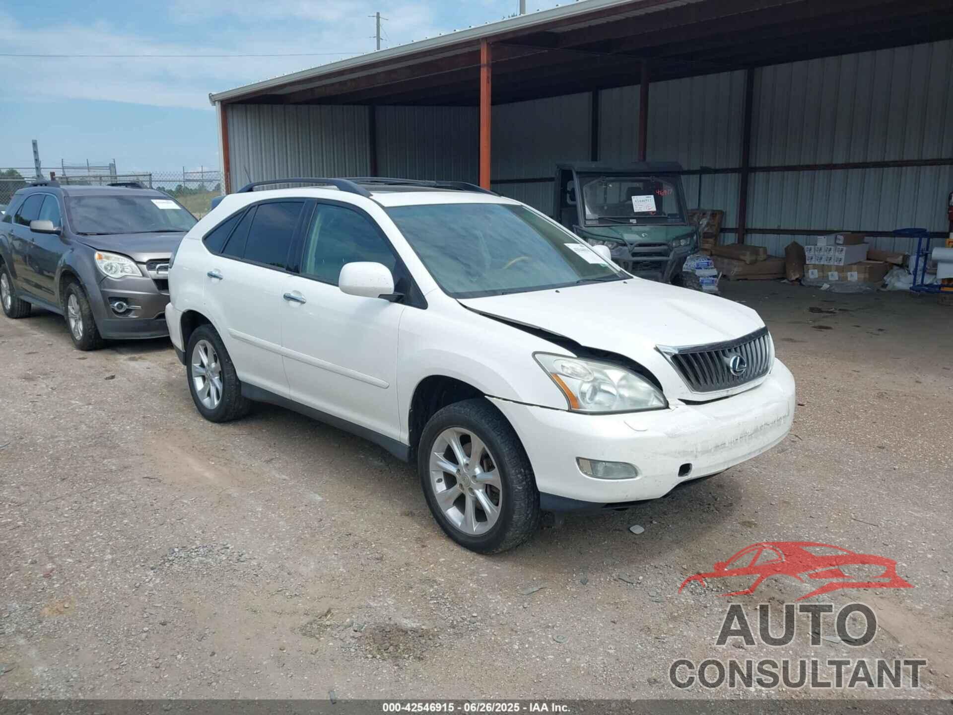 LEXUS RX 350 2009 - 2T2GK31U19C078135