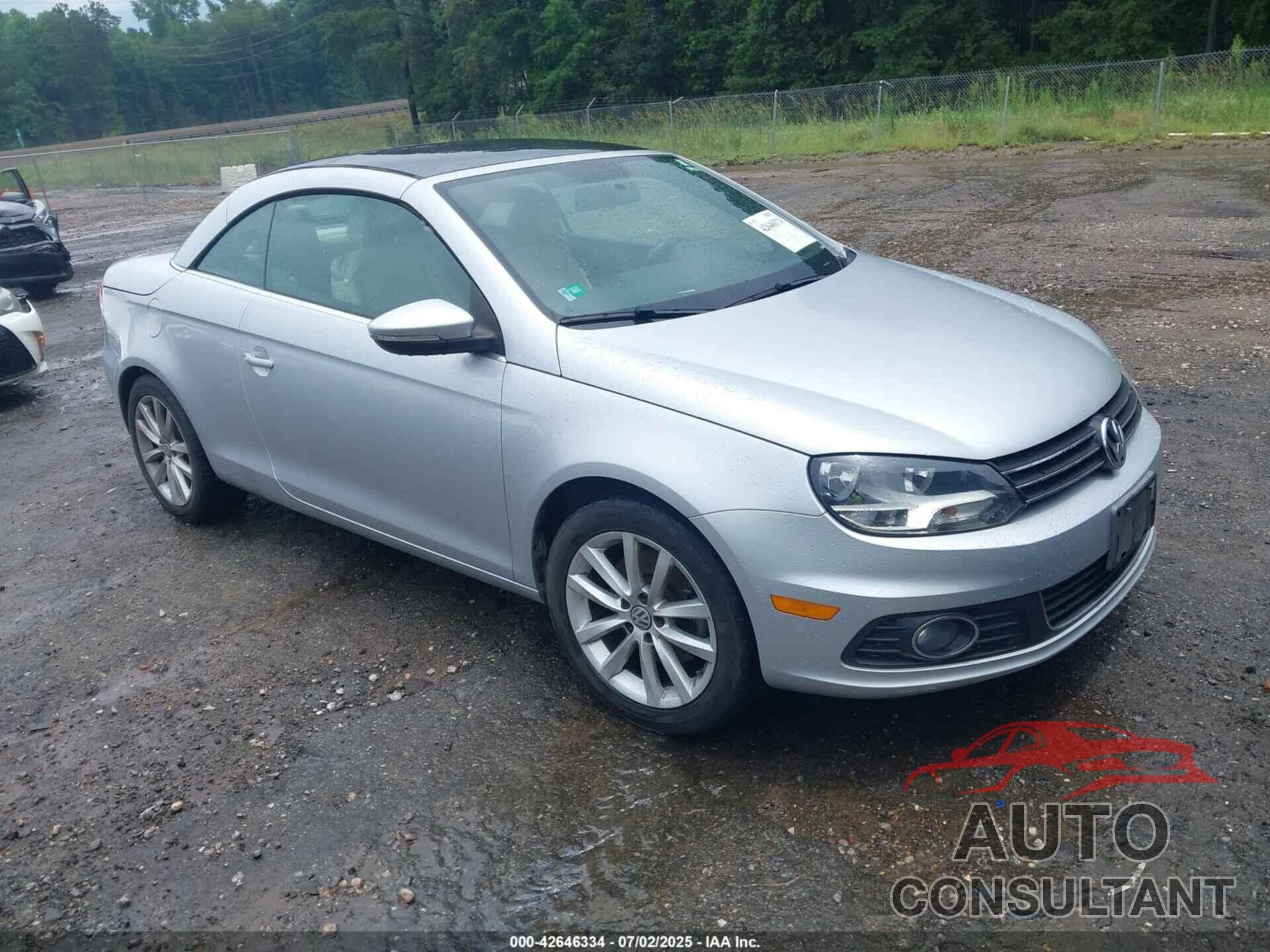 VOLKSWAGEN EOS 2012 - WVWBW7AH0CV006893