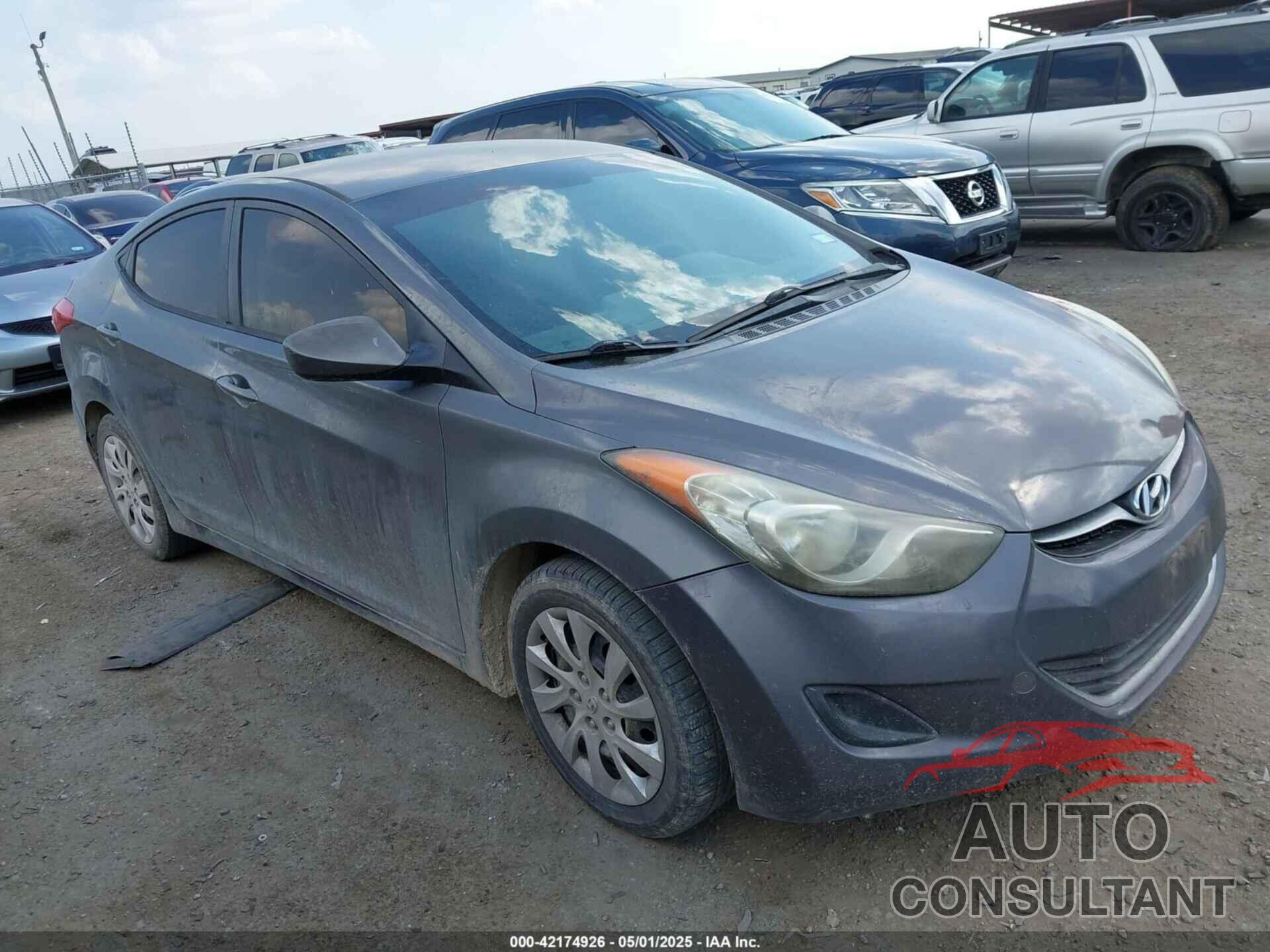 HYUNDAI ELANTRA 2012 - 5NPDH4AE3CH127988