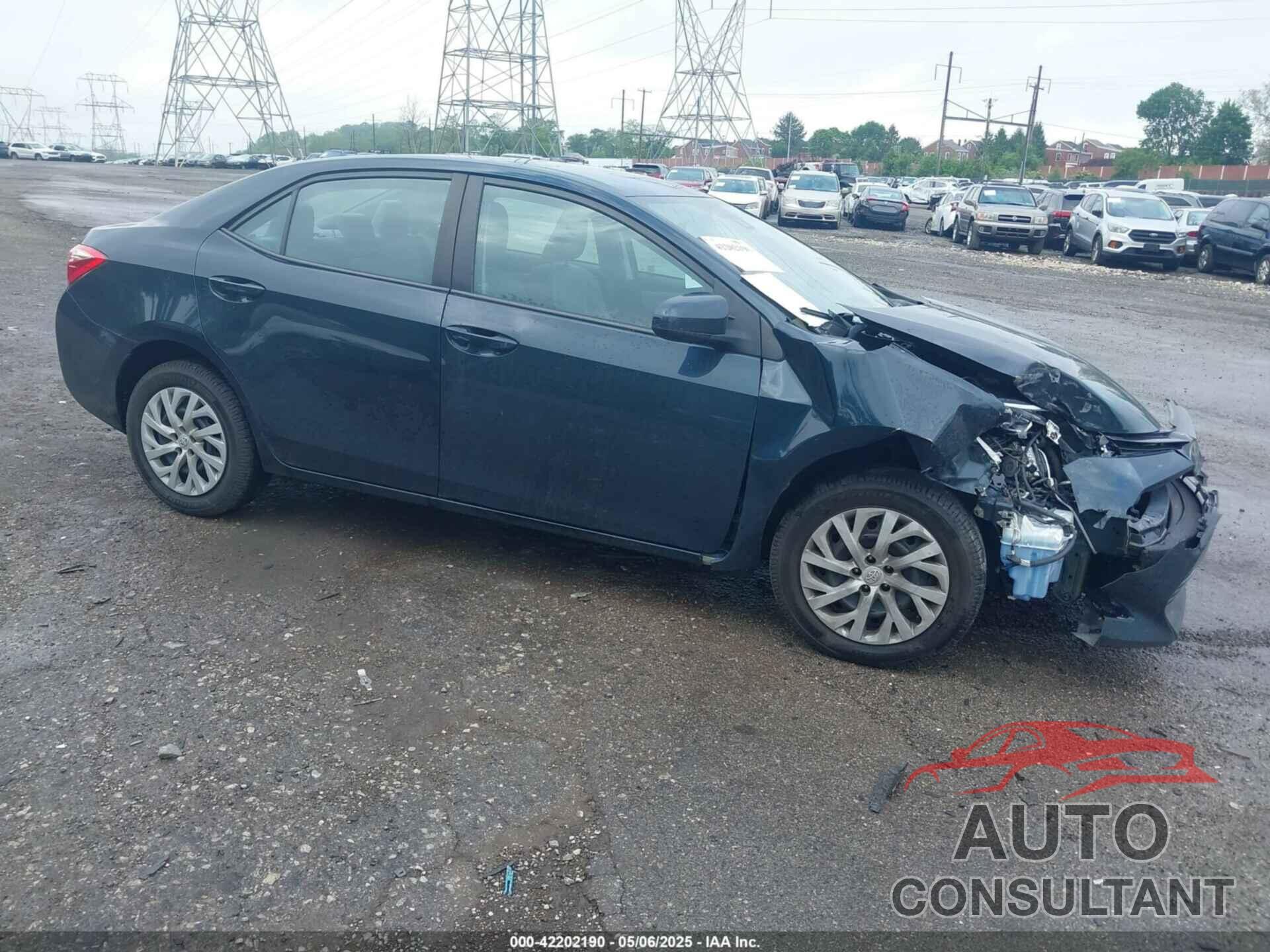 TOYOTA COROLLA 2018 - 2T1BURHE6JC004742