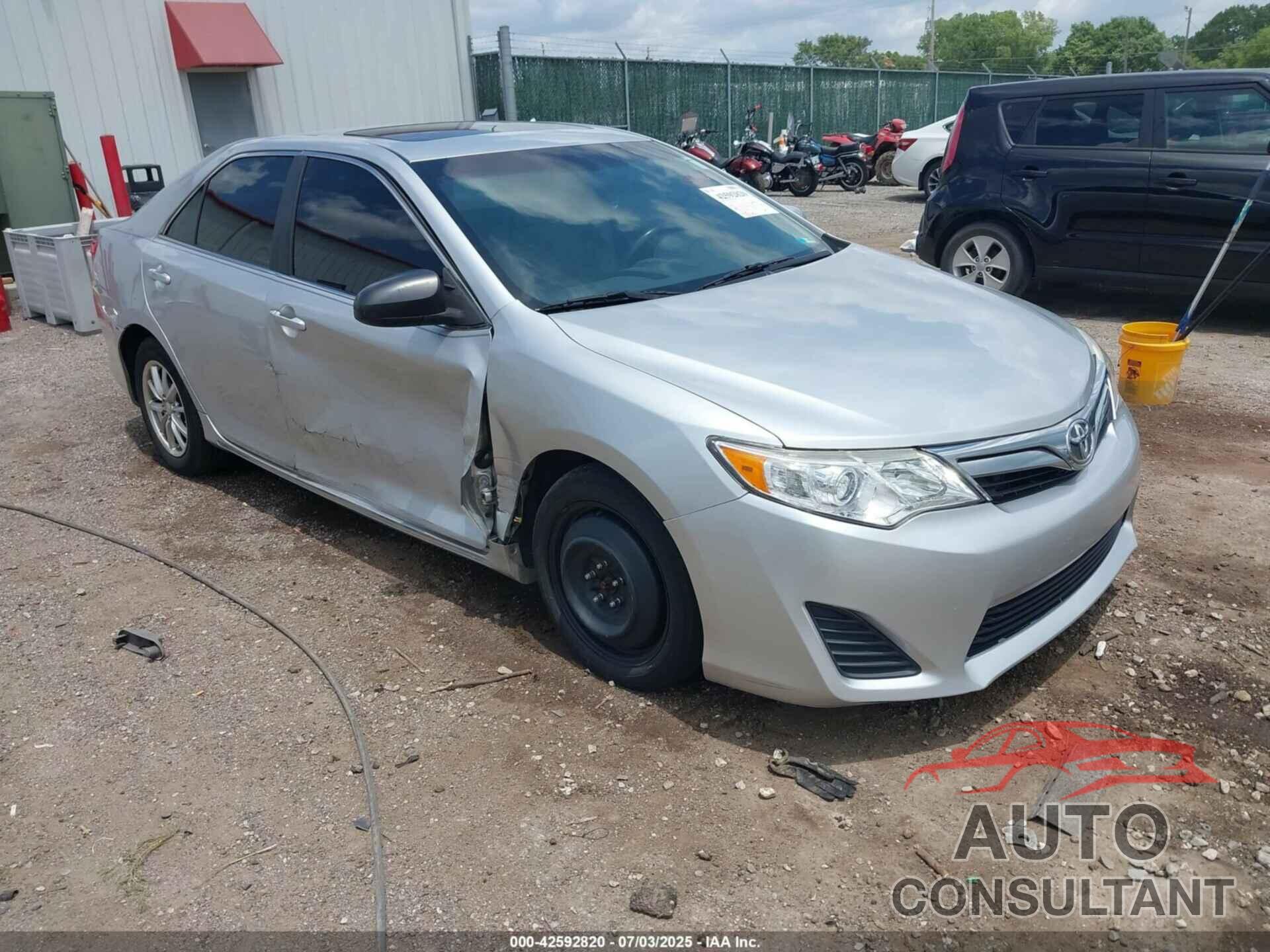 TOYOTA CAMRY 2012 - 4T4BF1FK9CR177909
