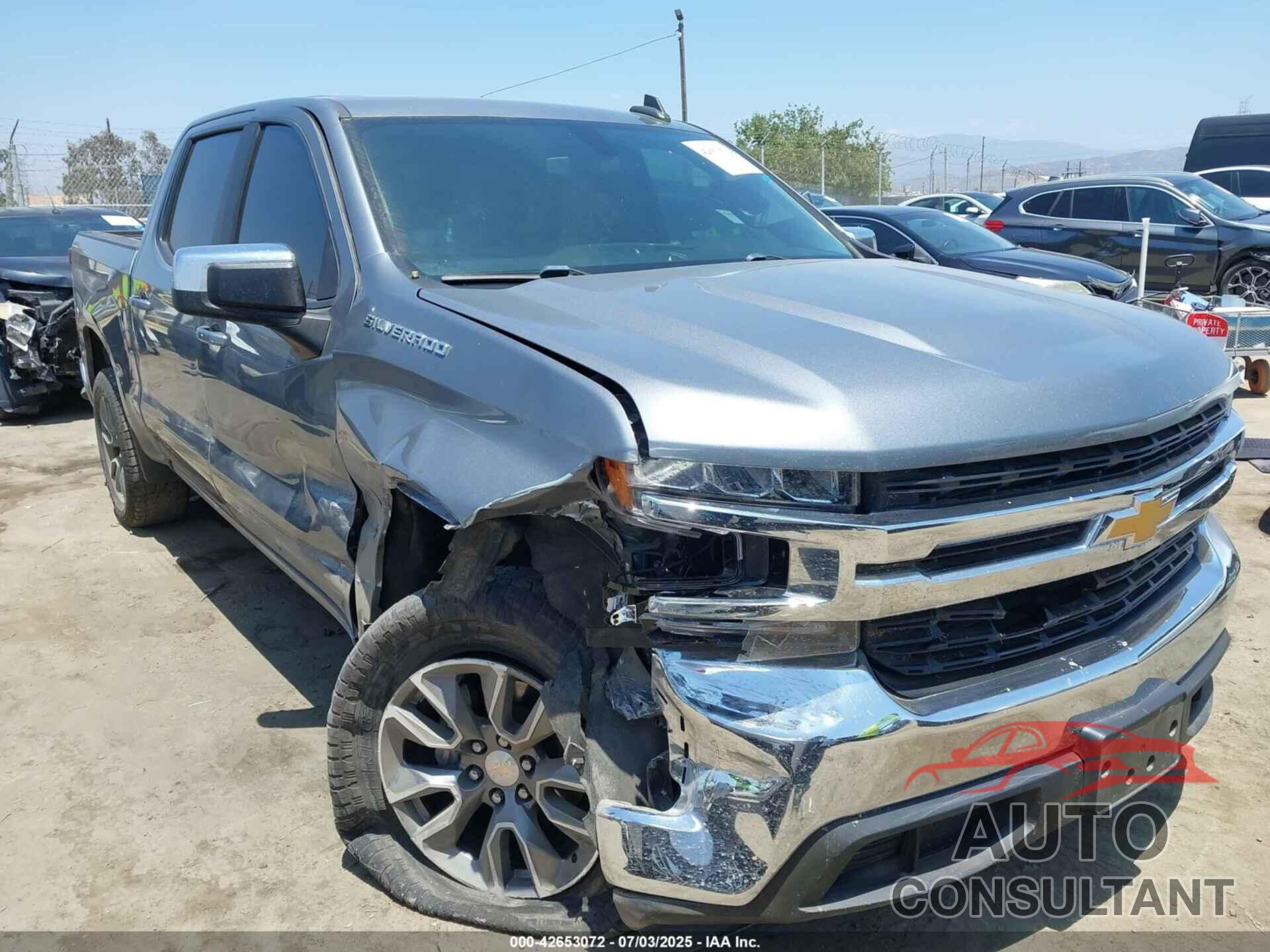 CHEVROLET SILVERADO 1500 LTD 2022 - 1GCPWCED6NZ192554