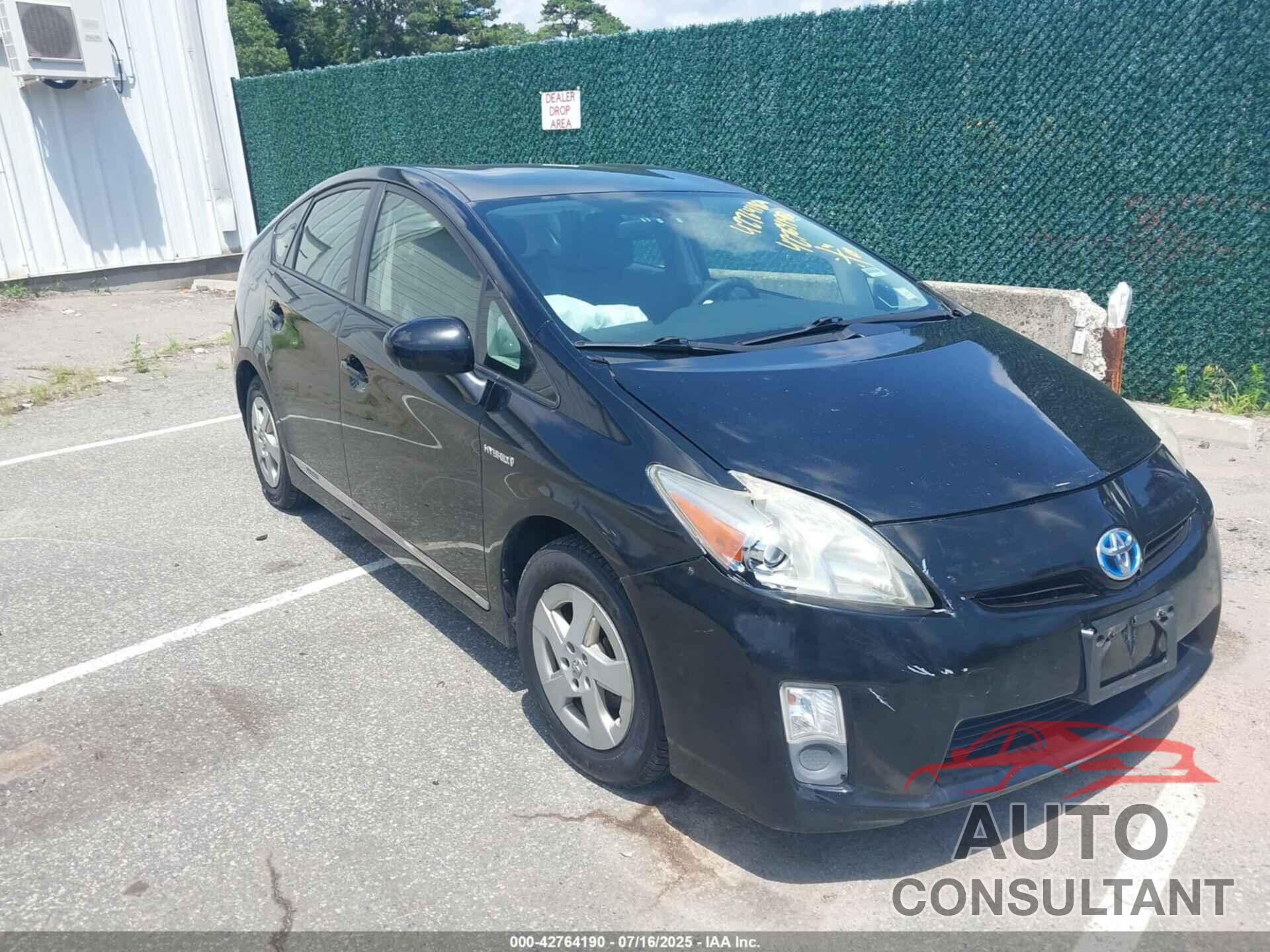 TOYOTA PRIUS 2011 - JTDKN3DU1B5334276