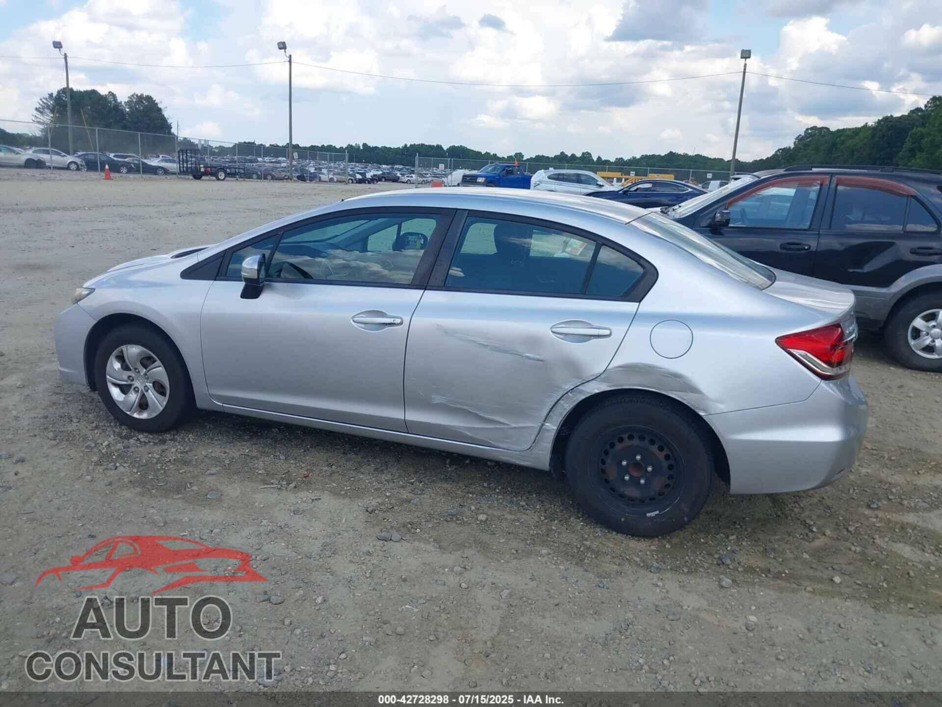 HONDA CIVIC 2014 - 19XFB2F51EE270064