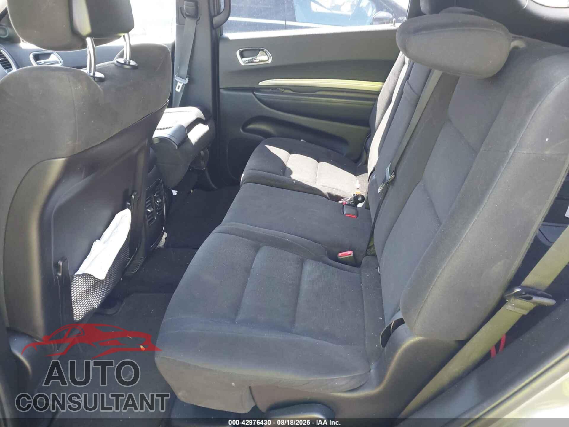 DODGE DURANGO 2012 - 1C4RDJAG0CC112734