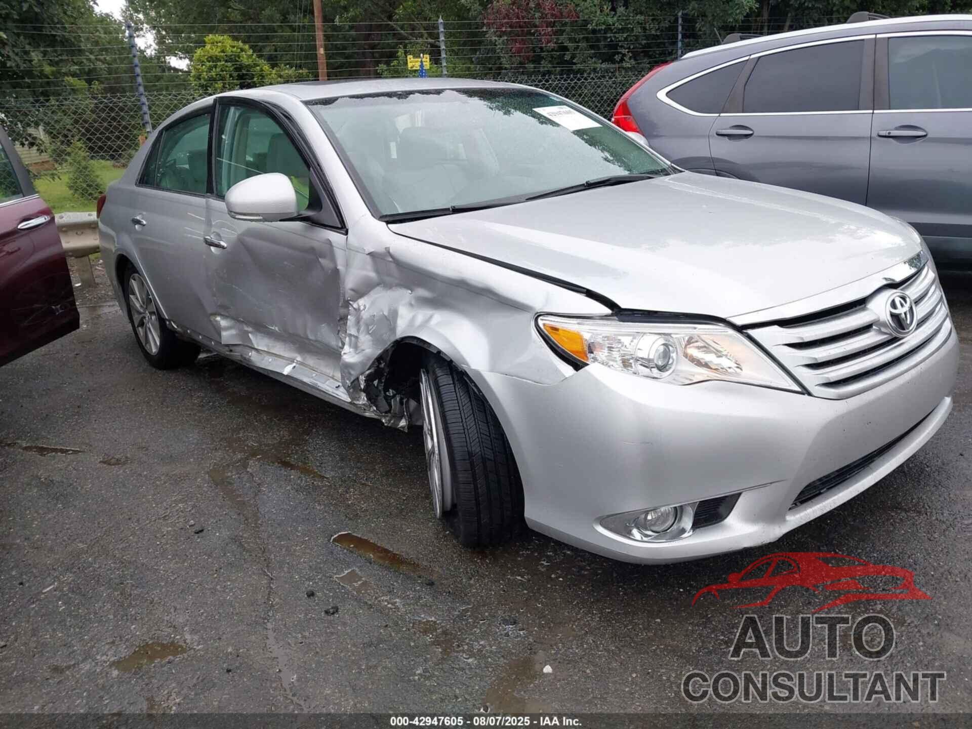 TOYOTA AVALON 2011 - 4T1BK3DB2BU373970