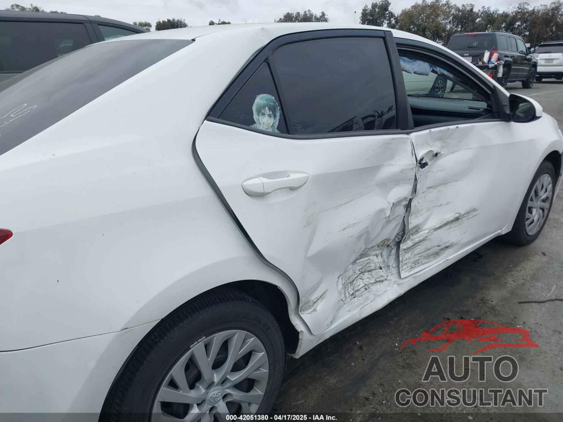 TOYOTA COROLLA 2017 - 5YFBURHE2HP699568