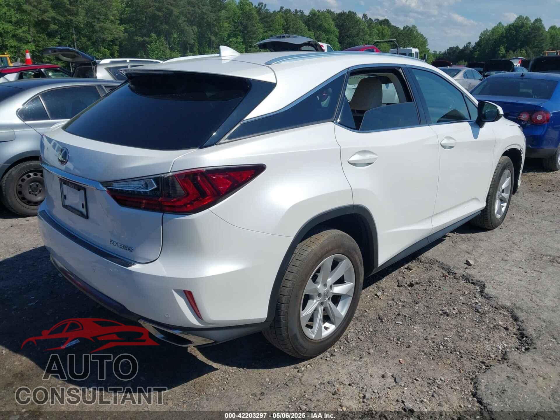 LEXUS RX 2017 - 2T2BZMCA3HC123976