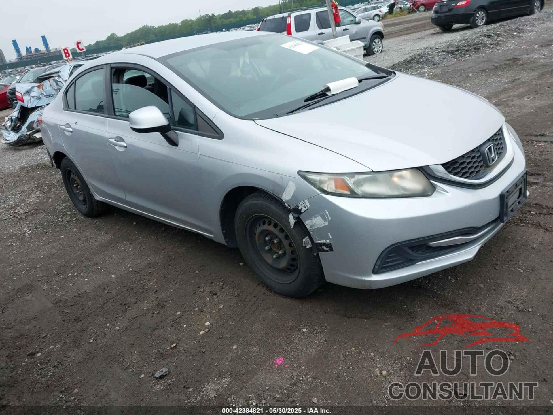 HONDA CIVIC 2013 - 19XFB2F52DE217419