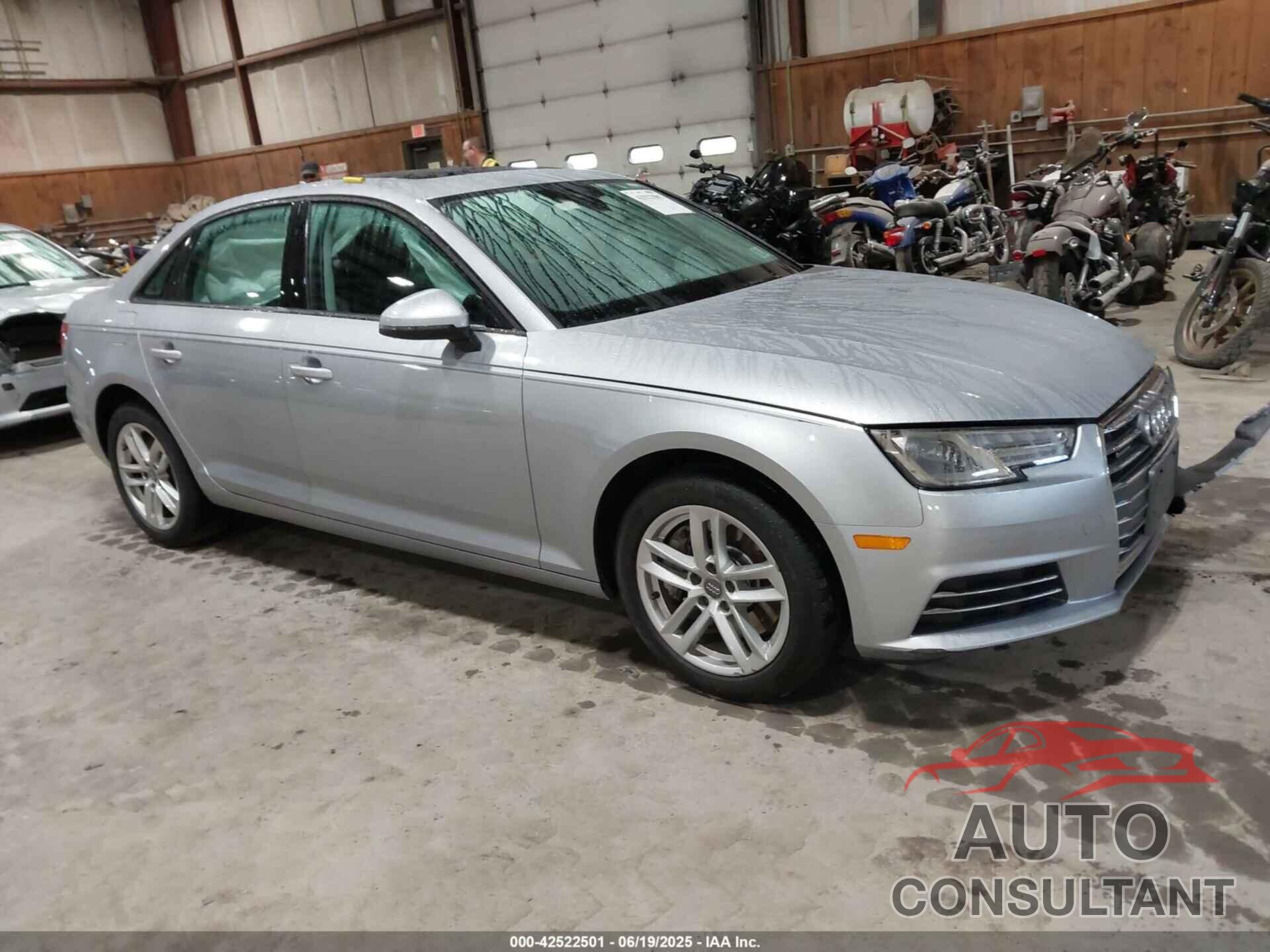 AUDI A4 2017 - WAUANAF42HN020557