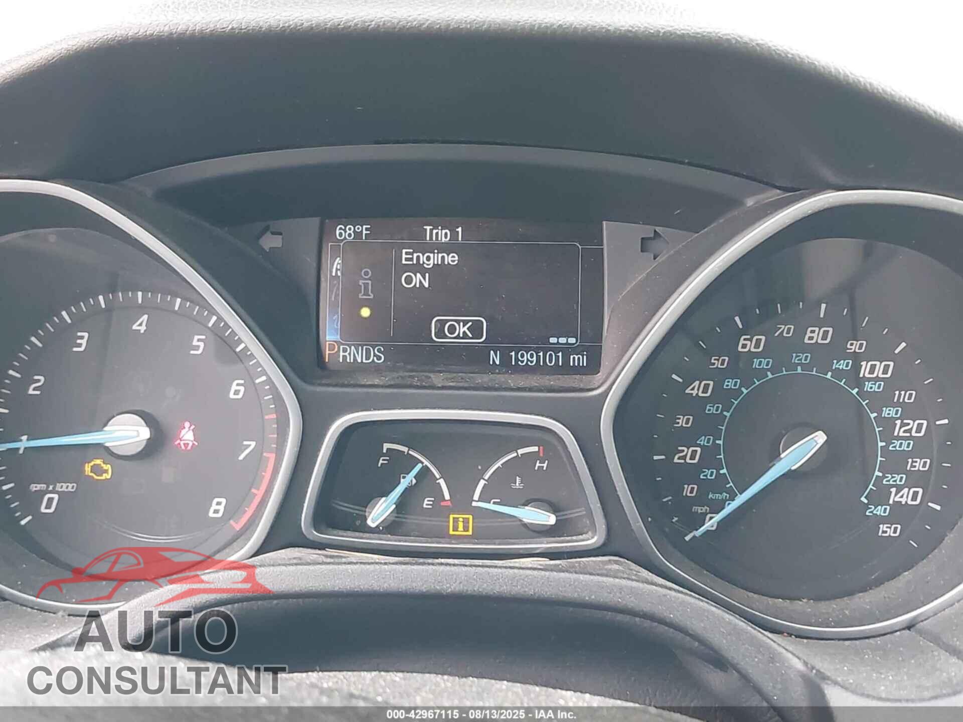 FORD FOCUS 2012 - 1FAHP3H23CL282939