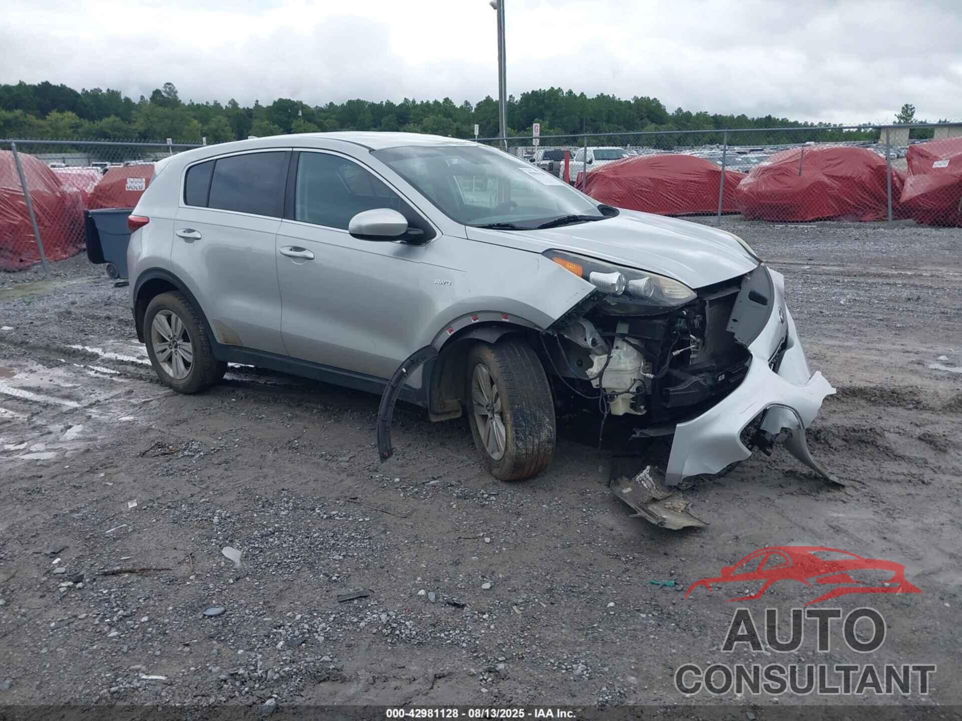 KIA SPORTAGE 2017 - KNDPMCAC8H7298748