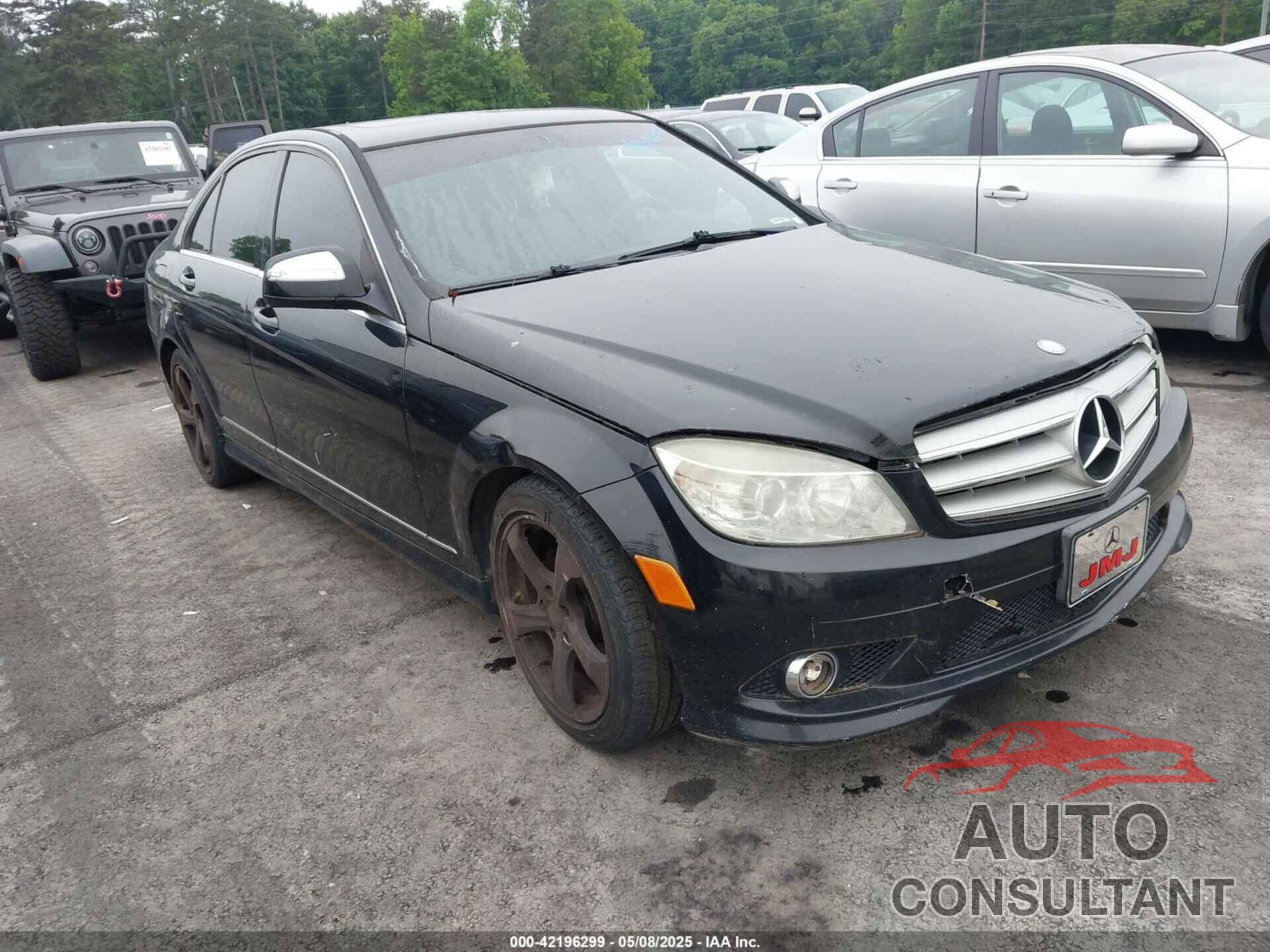 MERCEDES-BENZ C 300 2009 - WDDGF81X89F212782