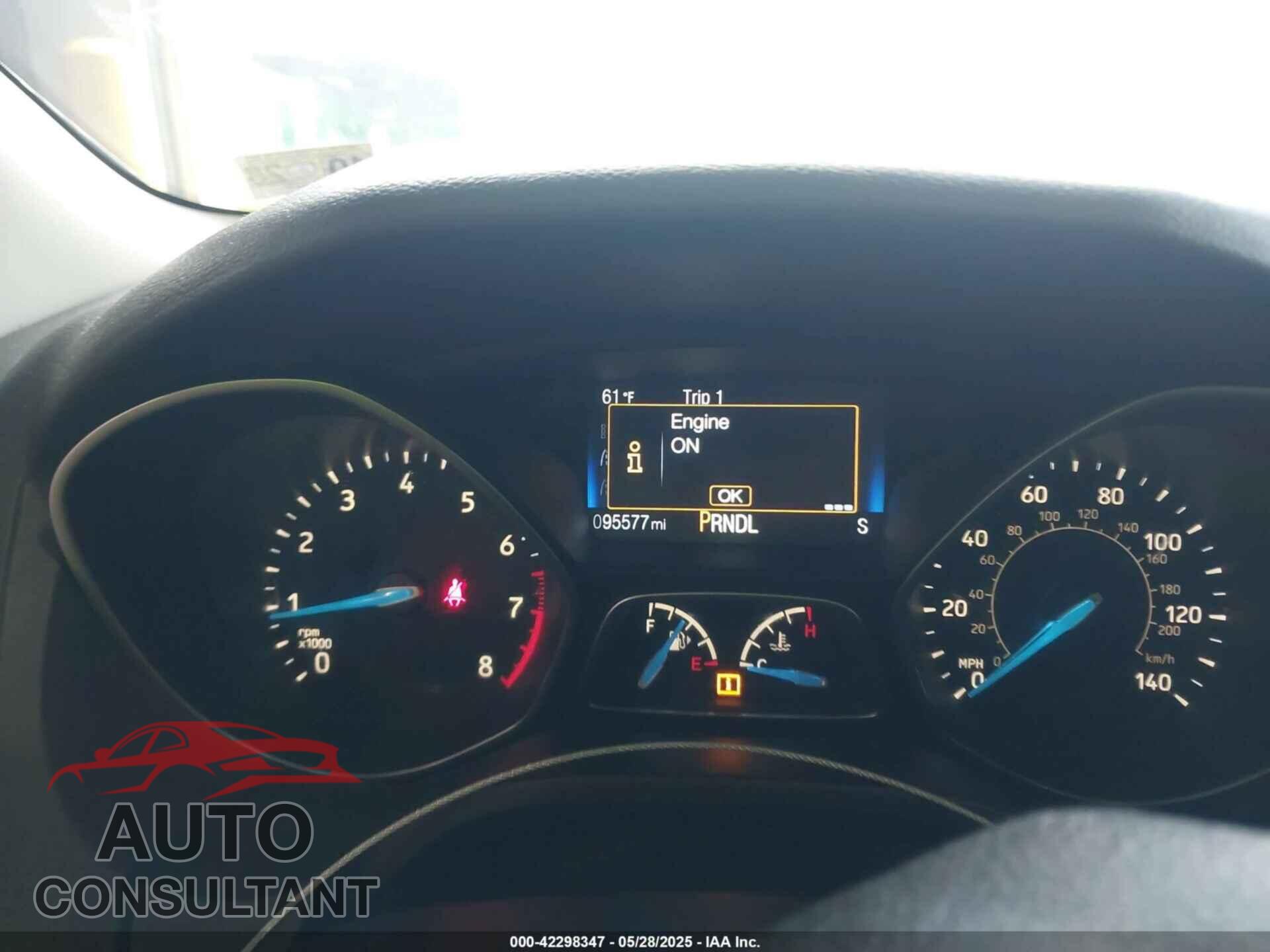 FORD FOCUS 2015 - 1FADP3F23FL367589