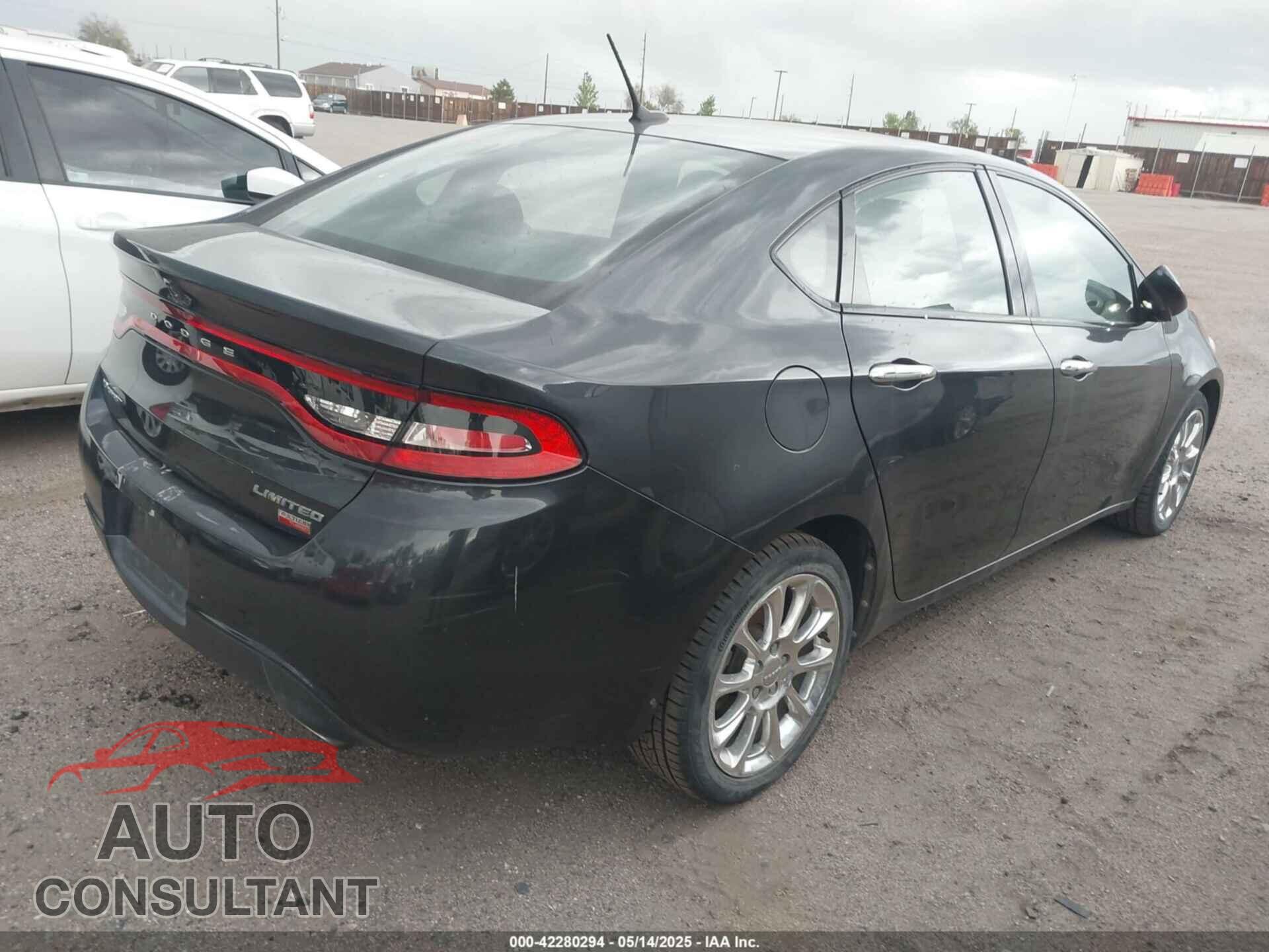 DODGE DART 2013 - 1C3CDFCH8DD156974