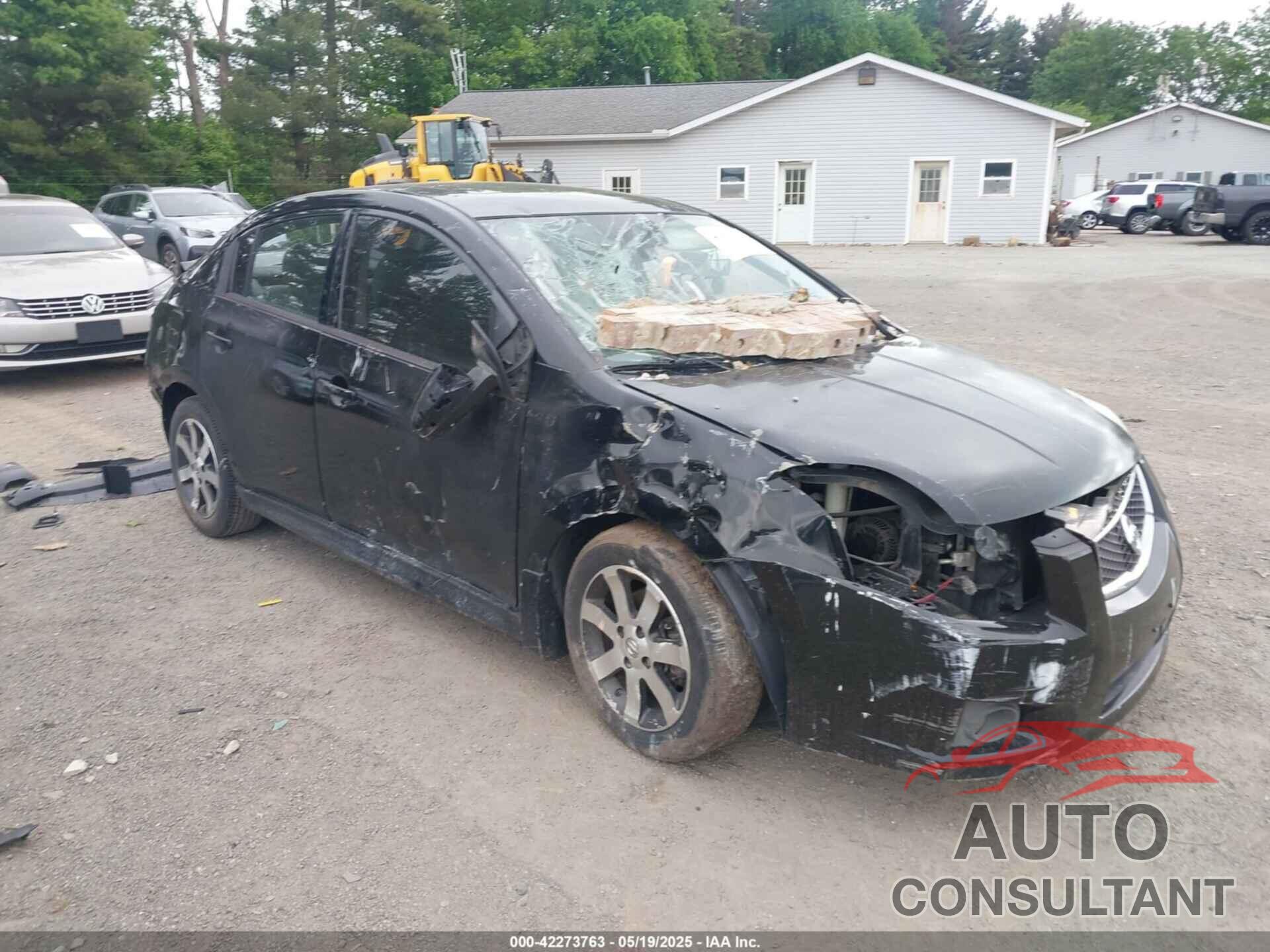 NISSAN SENTRA 2012 - 3N1AB6AP2CL779344