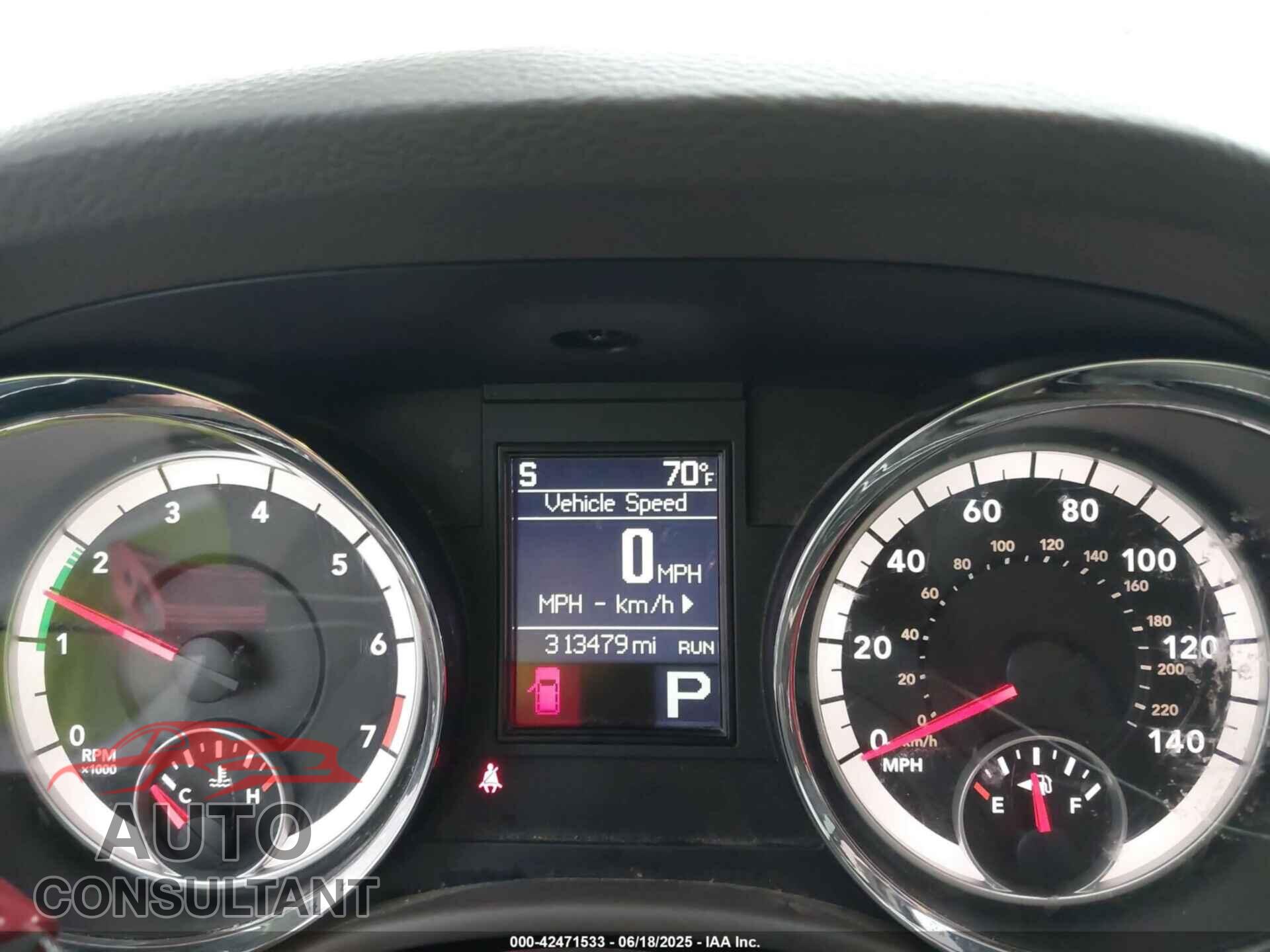 DODGE DURANGO 2013 - 1C4RDHAG5DC616237
