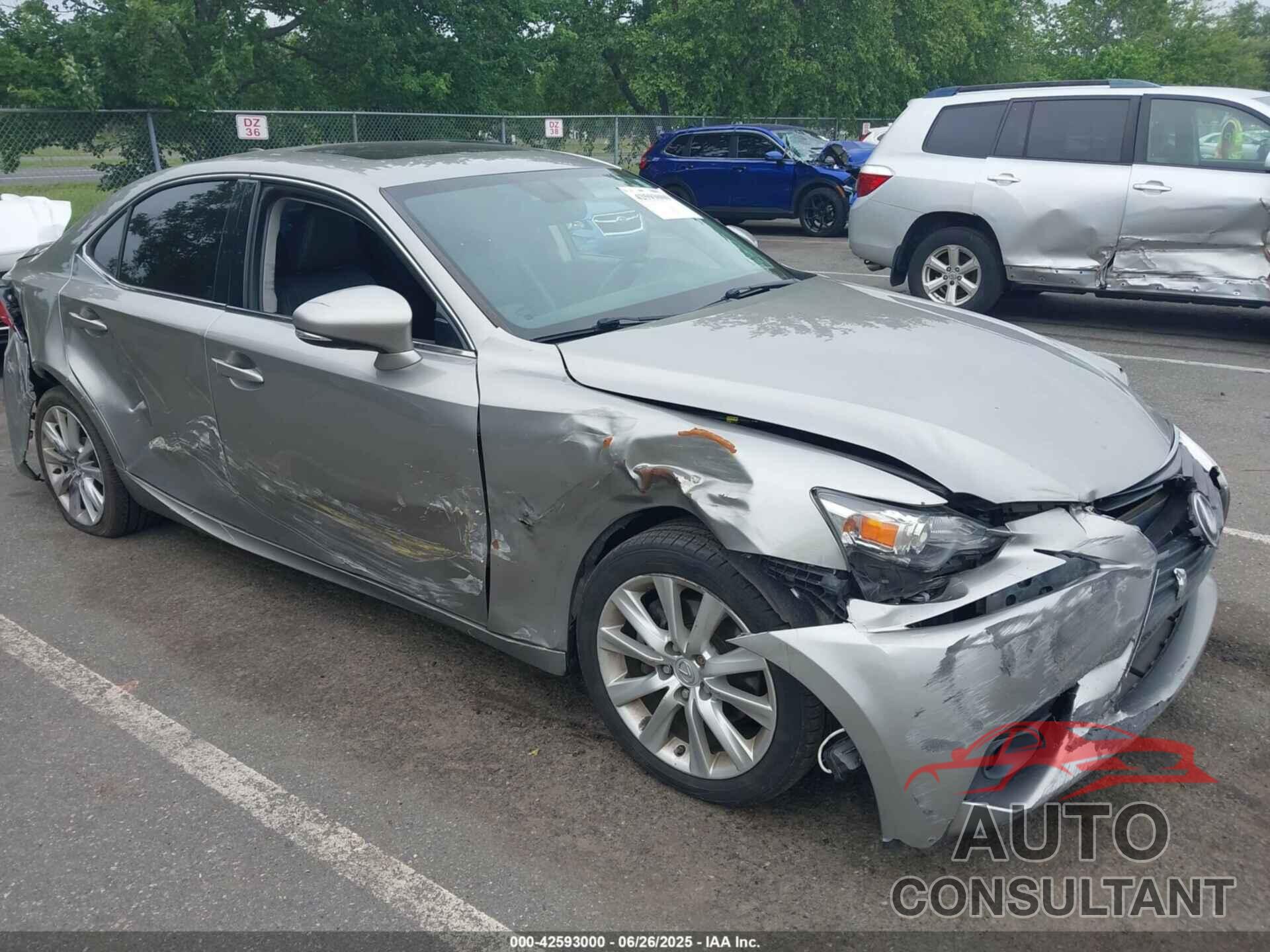 LEXUS IS 250 2015 - JTHBF1D22F5077164