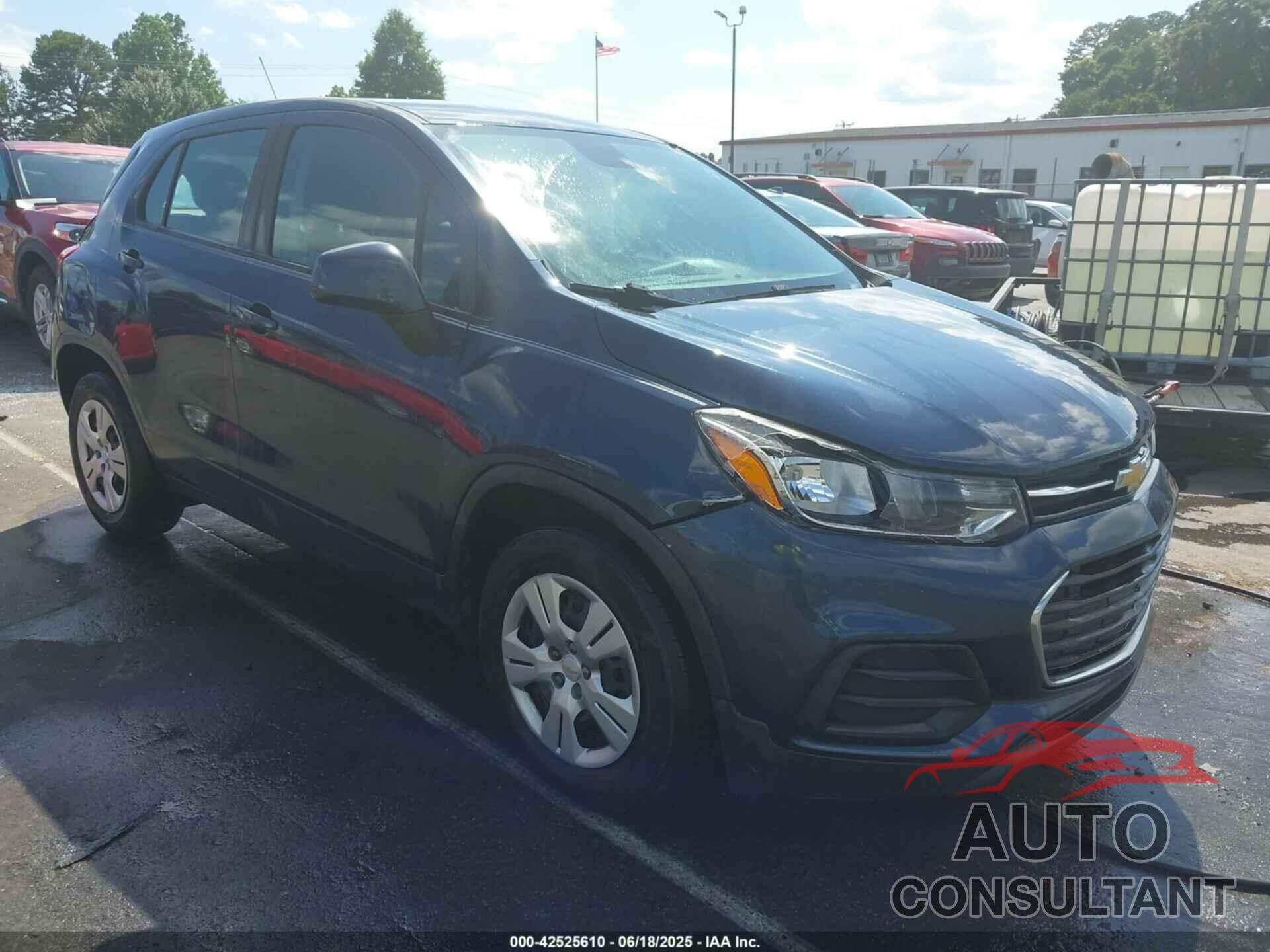 CHEVROLET TRAX 2018 - 3GNCJKSB9JL400302