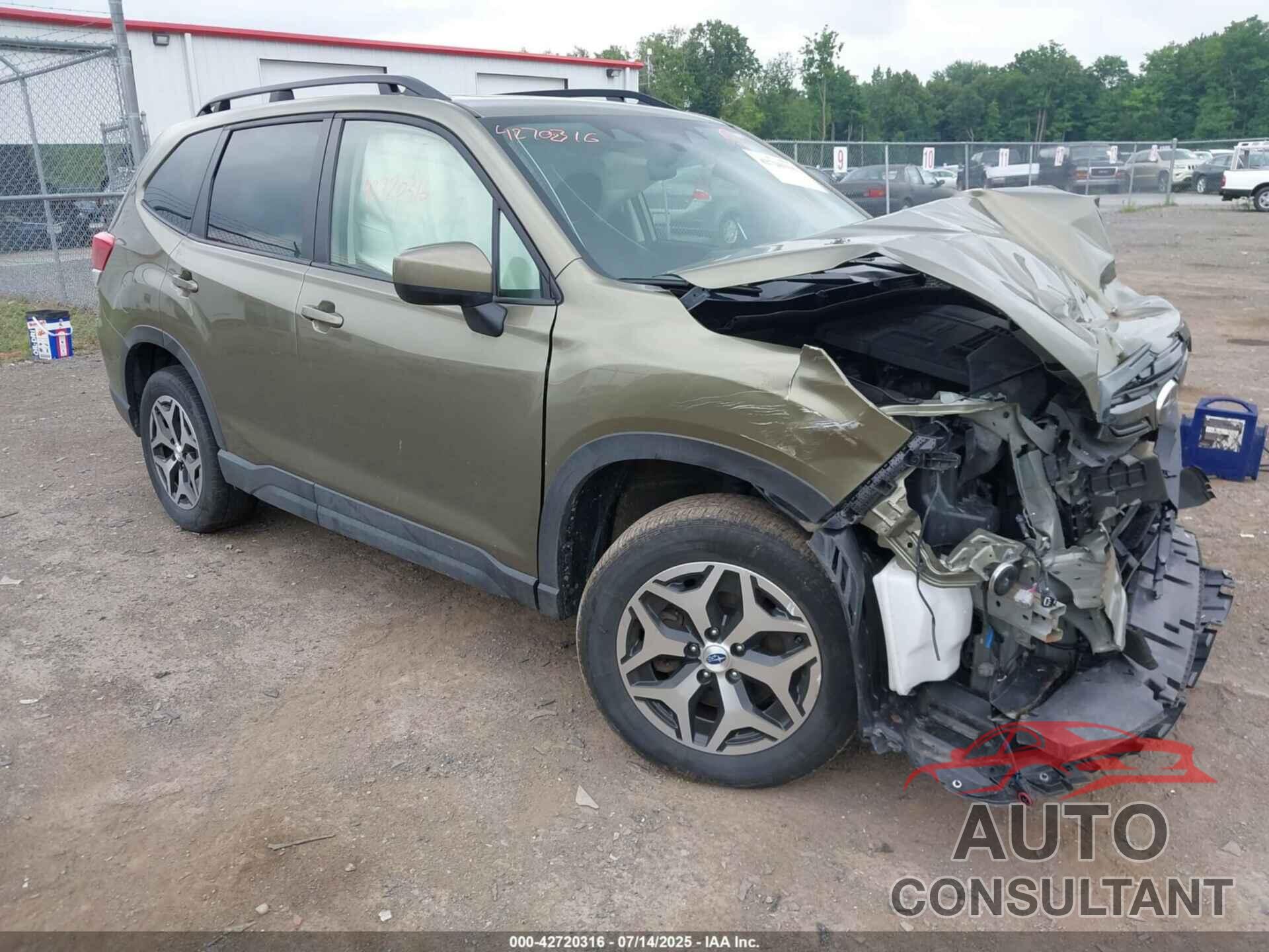 SUBARU FORESTER 2022 - JF2SKADCXNH510038