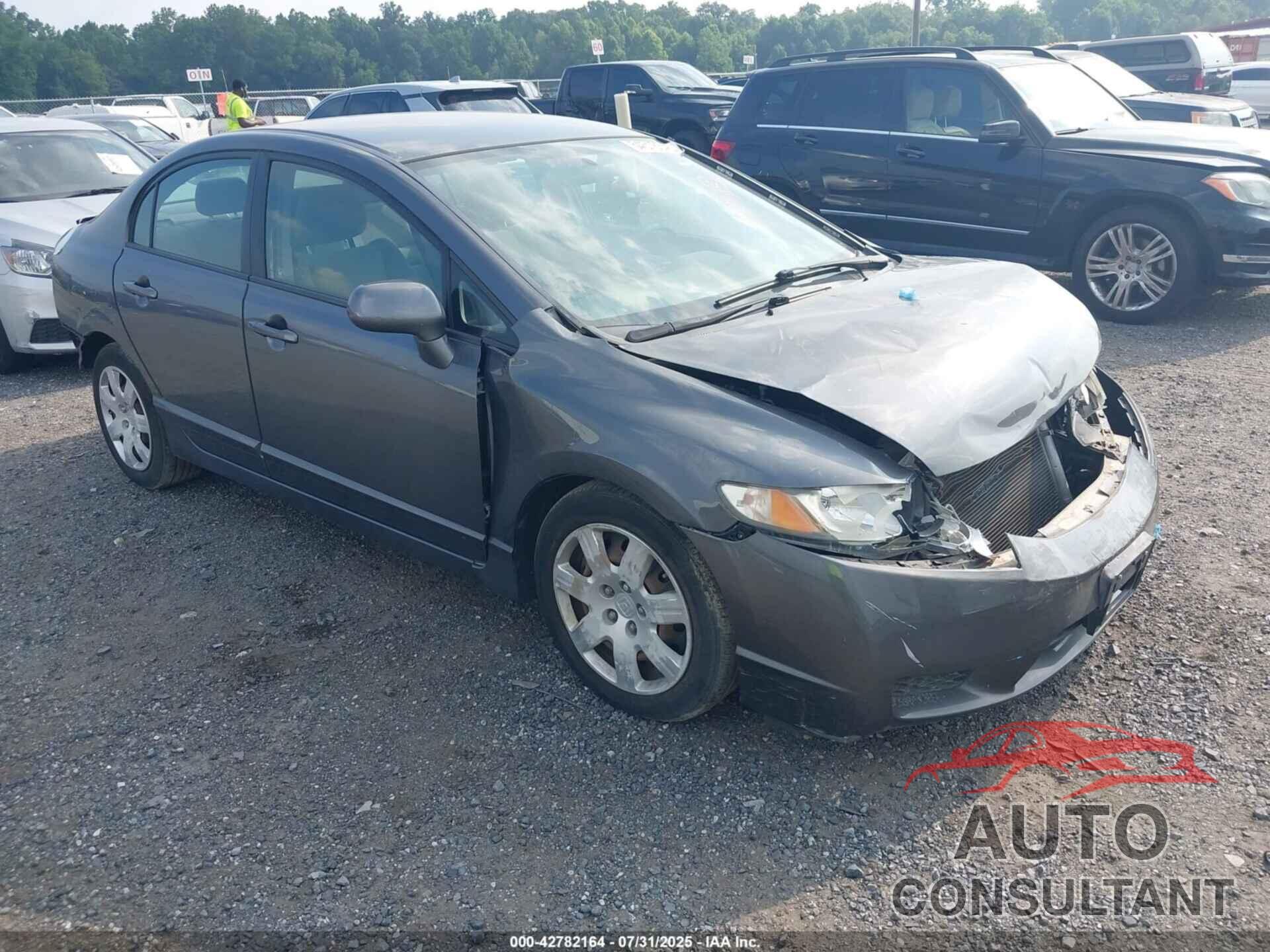 HONDA CIVIC 2009 - 2HGFA165X9H531314