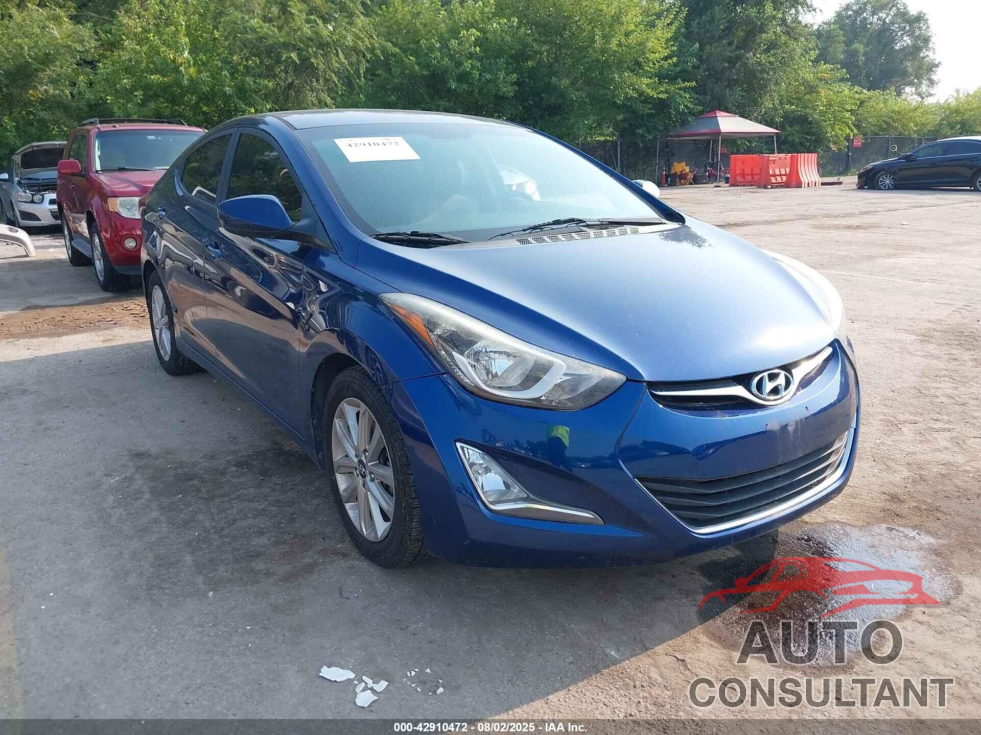 HYUNDAI ELANTRA 2015 - 5NPDH4AEXFH595740