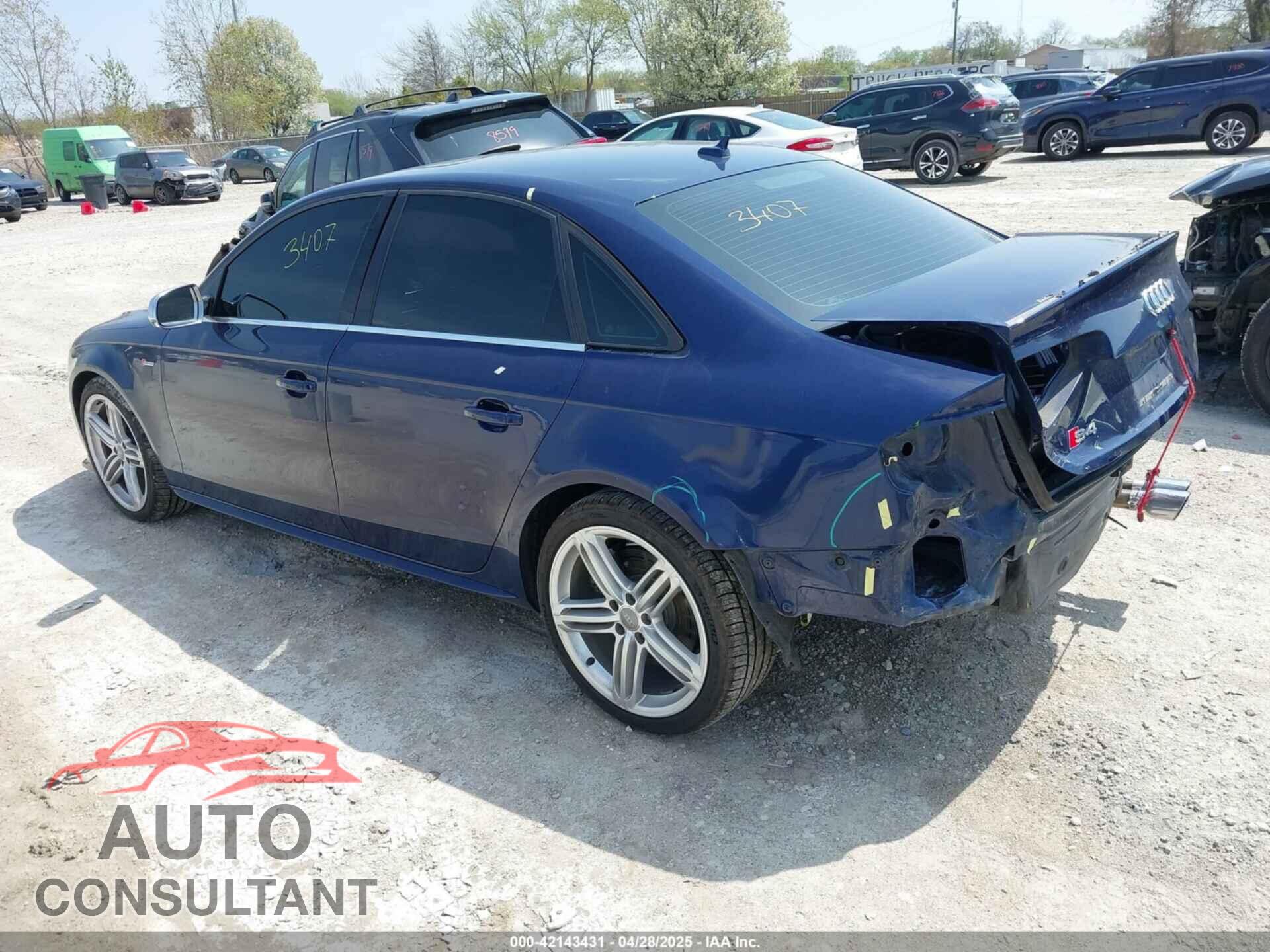 AUDI S4 2014 - WAUDGAFL1EA120568