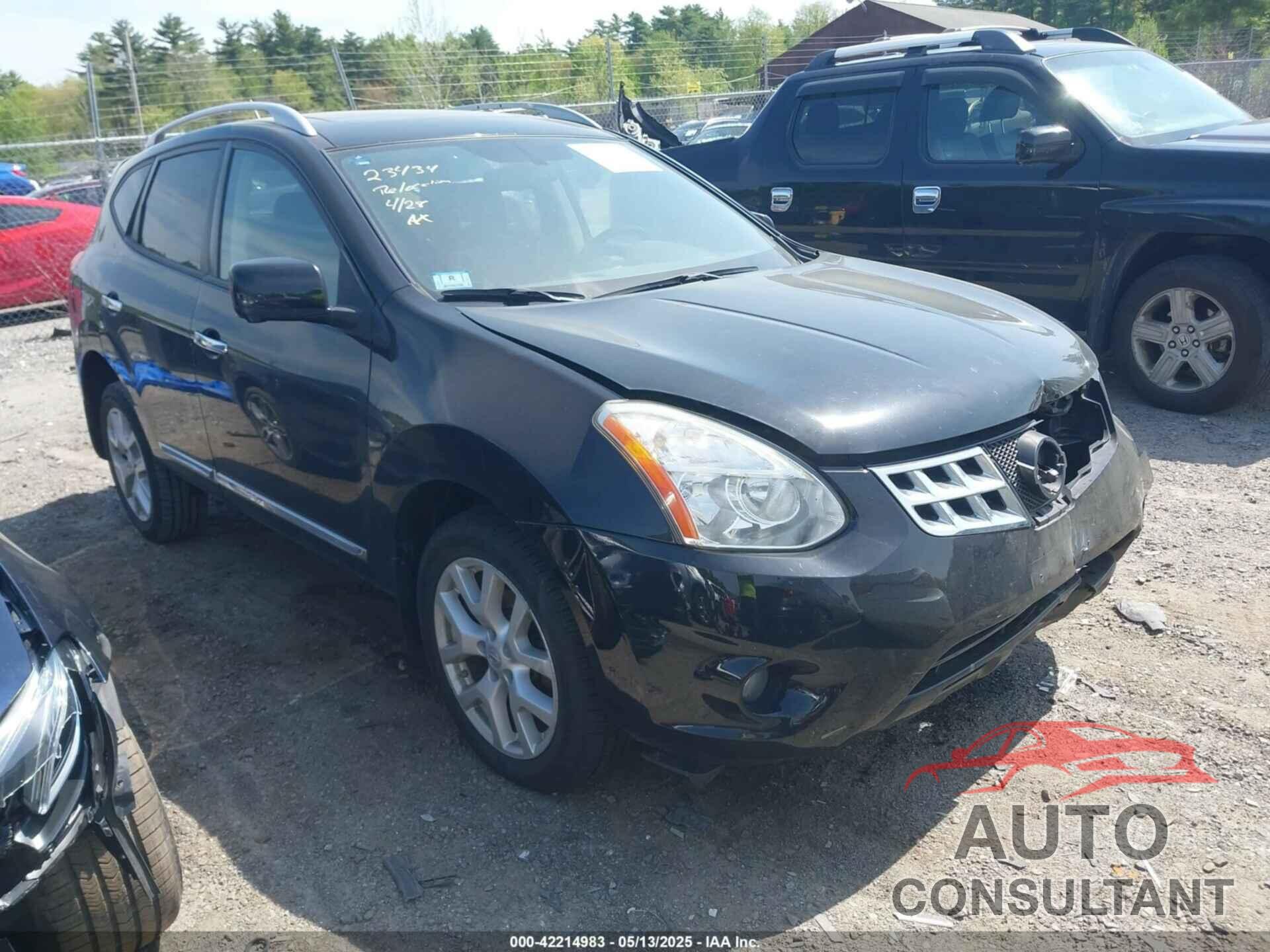 NISSAN ROGUE 2013 - JN8AS5MV2DW123582