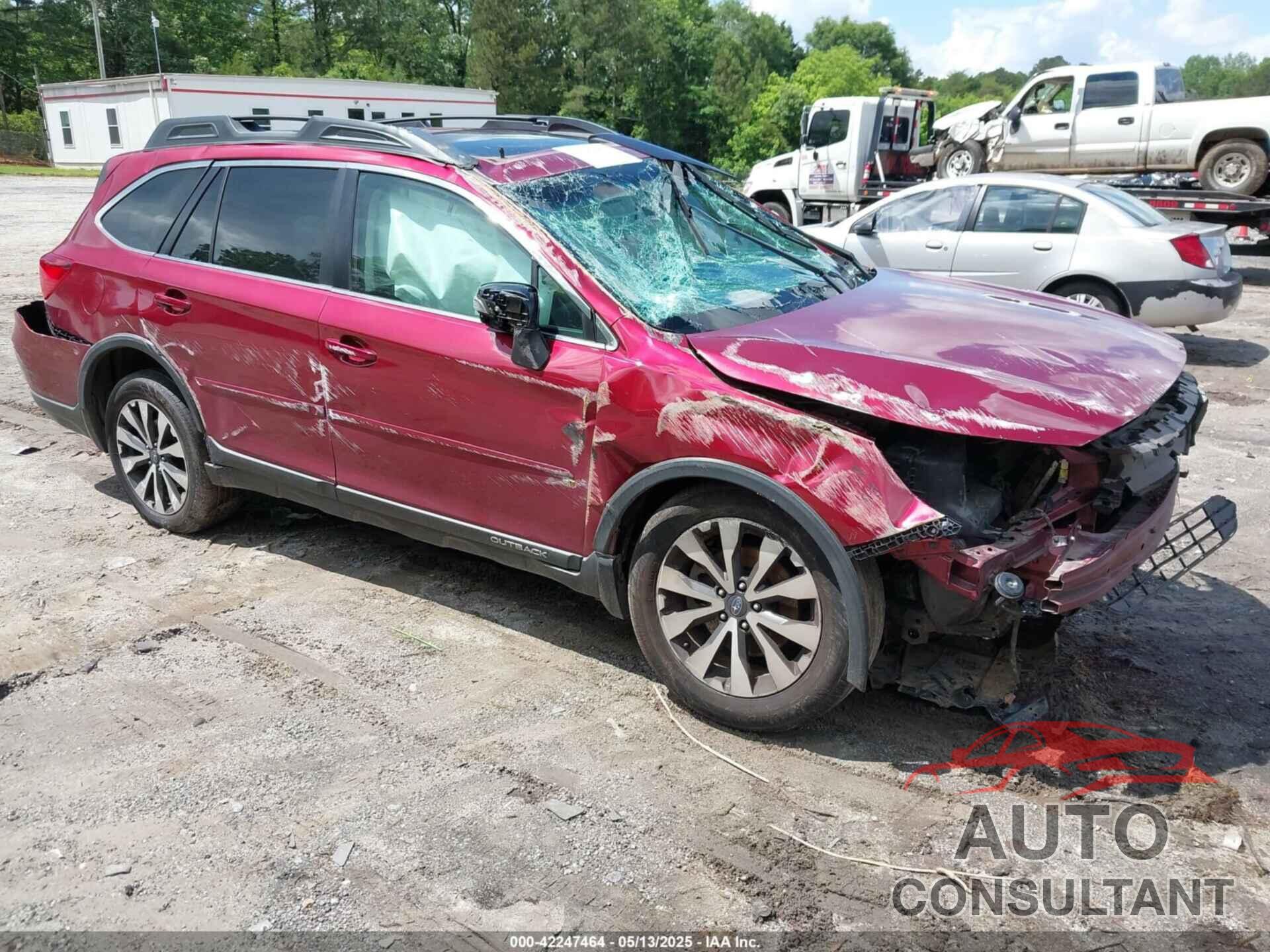 SUBARU OUTBACK 2015 - 4S4BSANC4F3303815