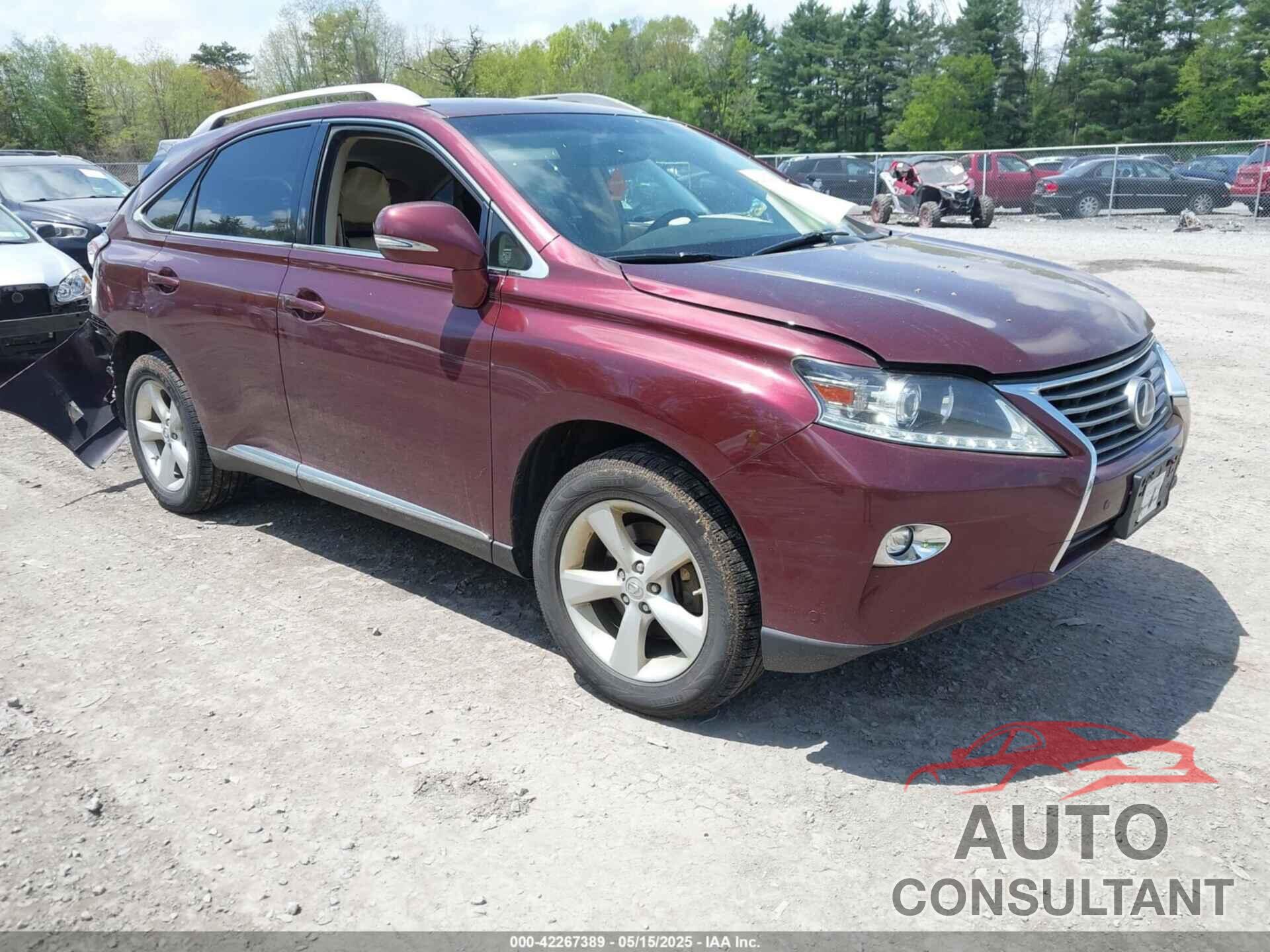 LEXUS RX 350 2015 - JTJBK1BA9F2483478