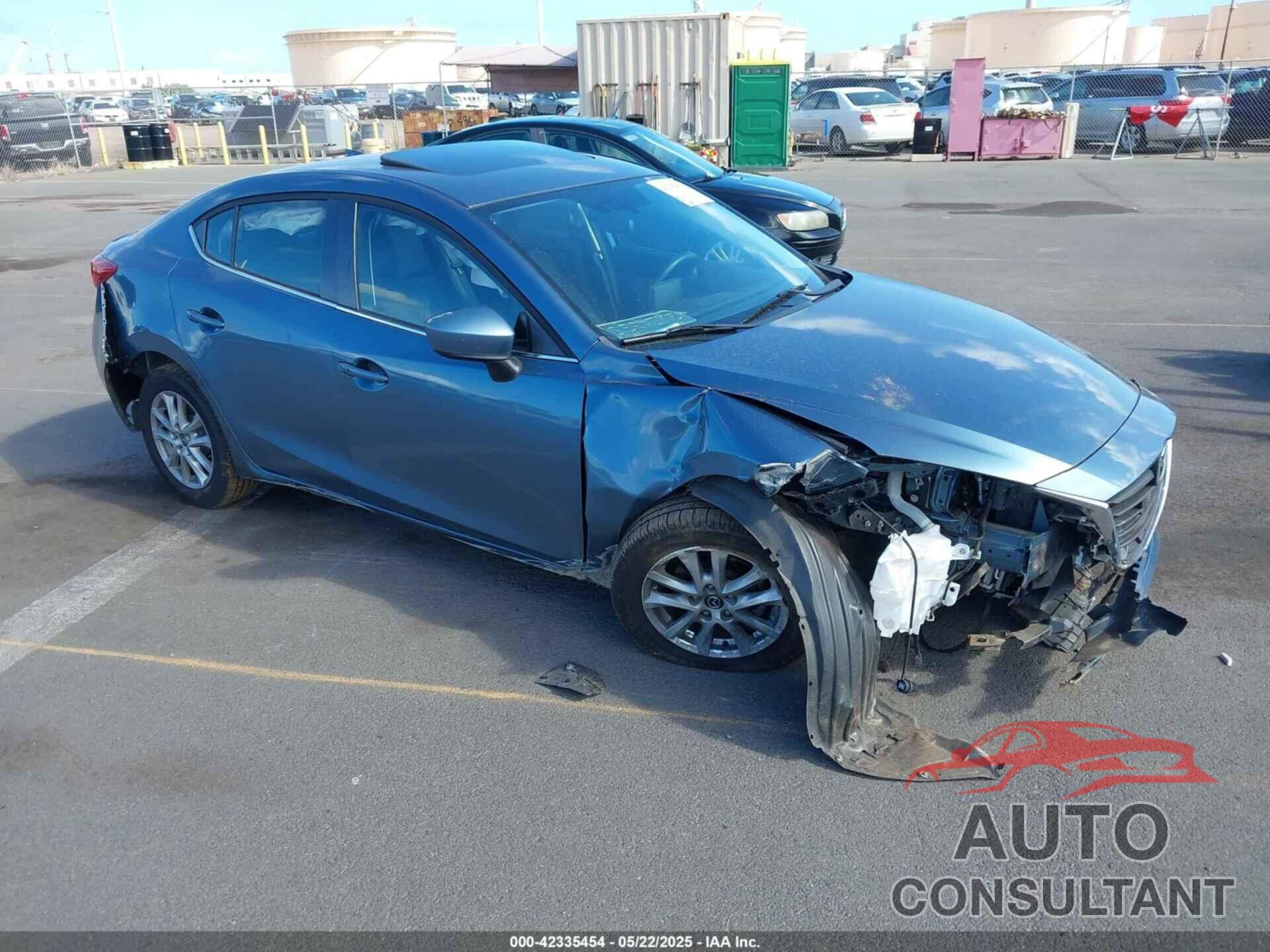 MAZDA MAZDA3 2016 - JM1BM1X74G1279026