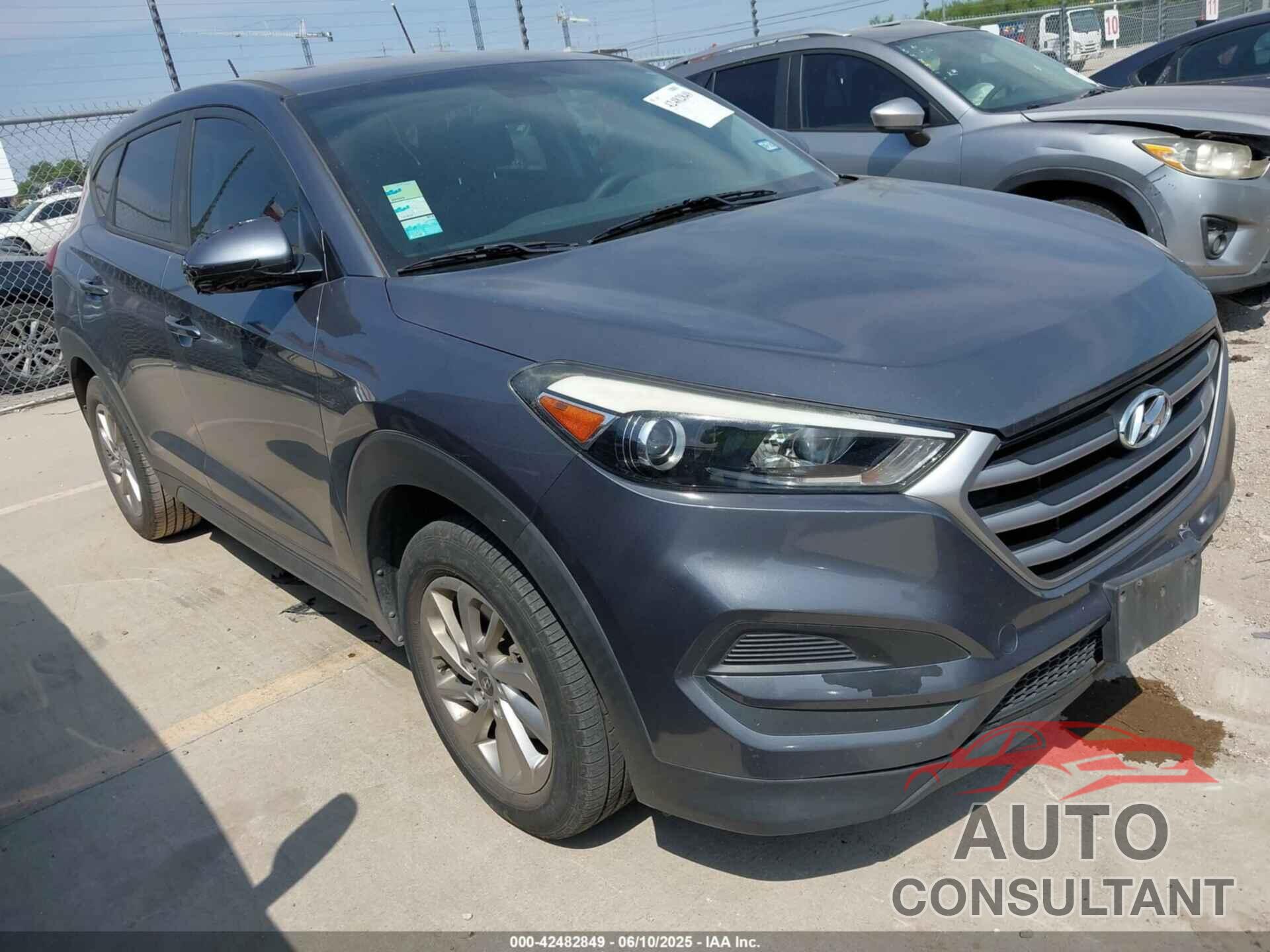 HYUNDAI TUCSON 2017 - KM8J23A49HU485269