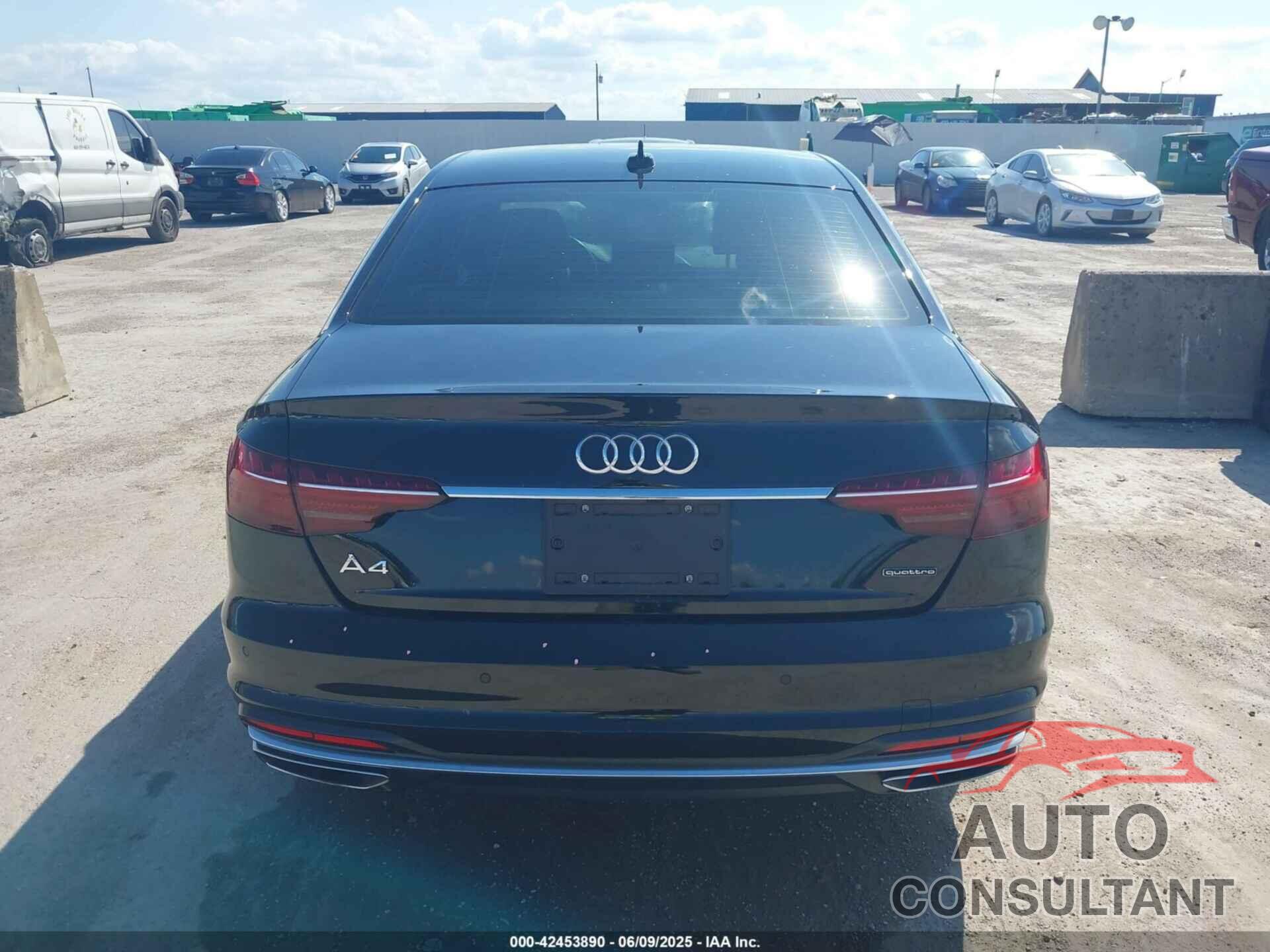 AUDI A4 2023 - WAUEAAF41PN024014