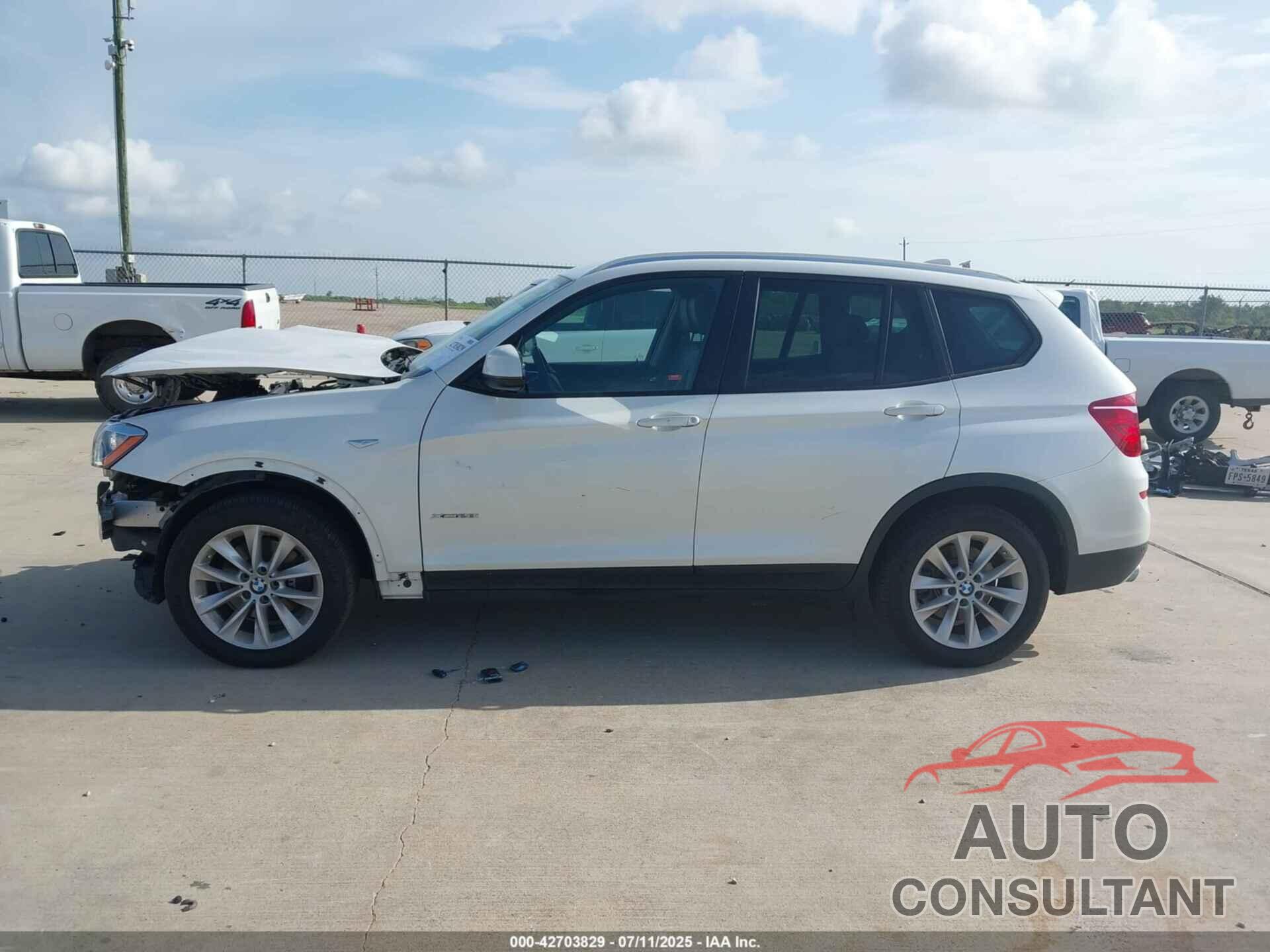 BMW X3 2015 - 5UXWX9C52F0D57059