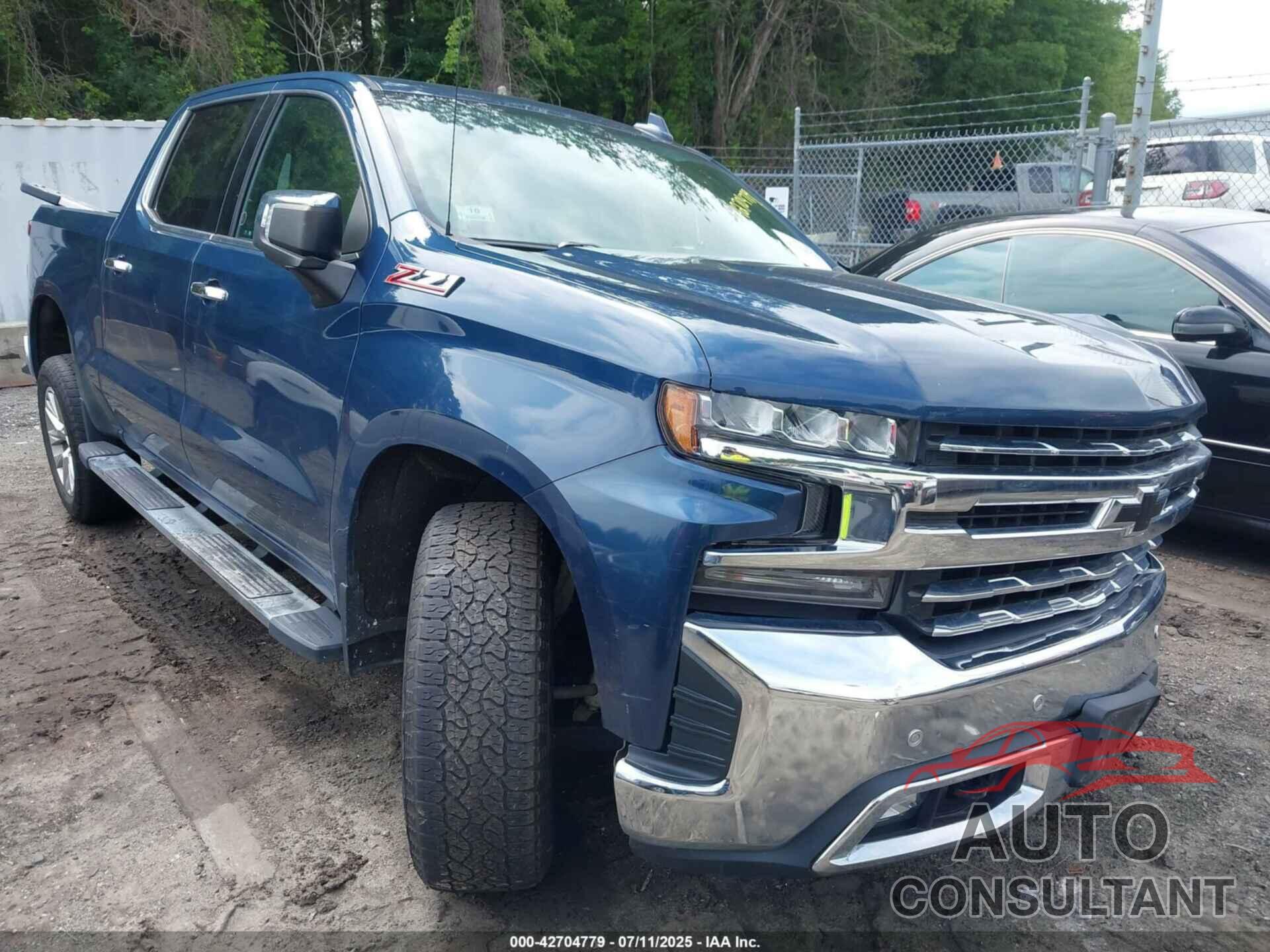 CHEVROLET SILVERADO 1500 2019 - 1GCUYGEDXKZ414643